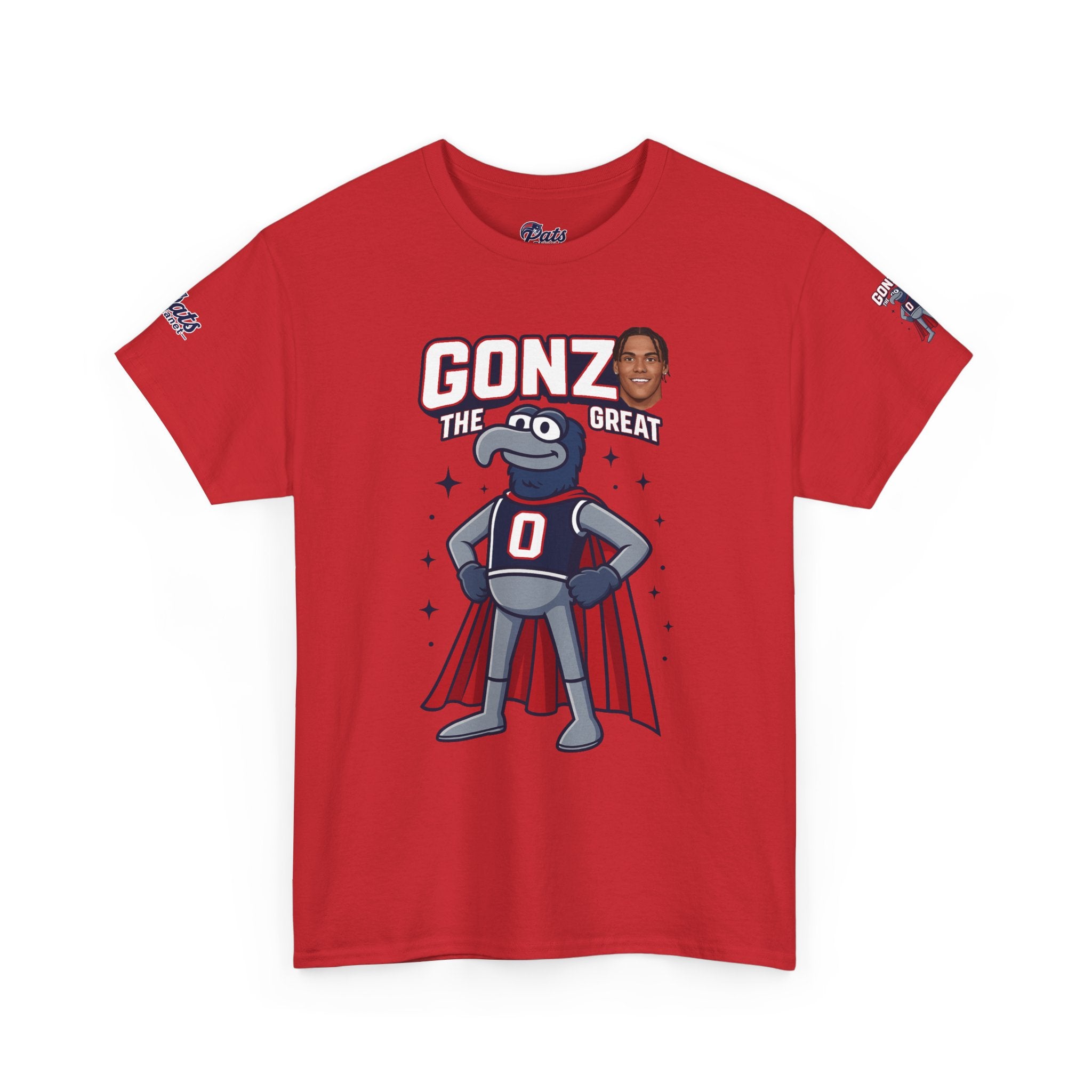 Gonzo the Great - Patriots Pats Planet Parody Shirt - Christian Gonzalez Fan Tee