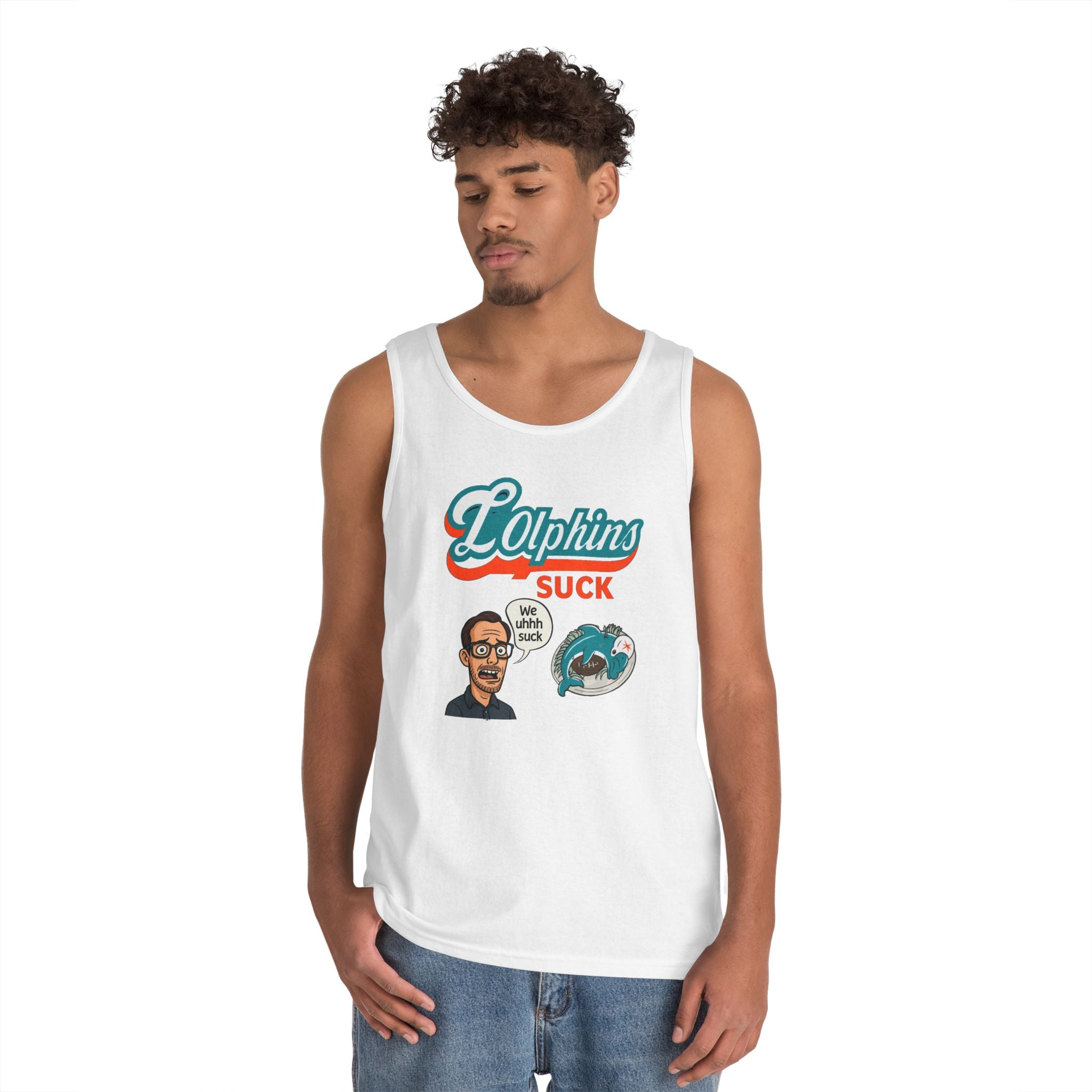 LOLphins Suck! - Funny Patriots Fan Parody Shirt - Dolphins Diss Tee
