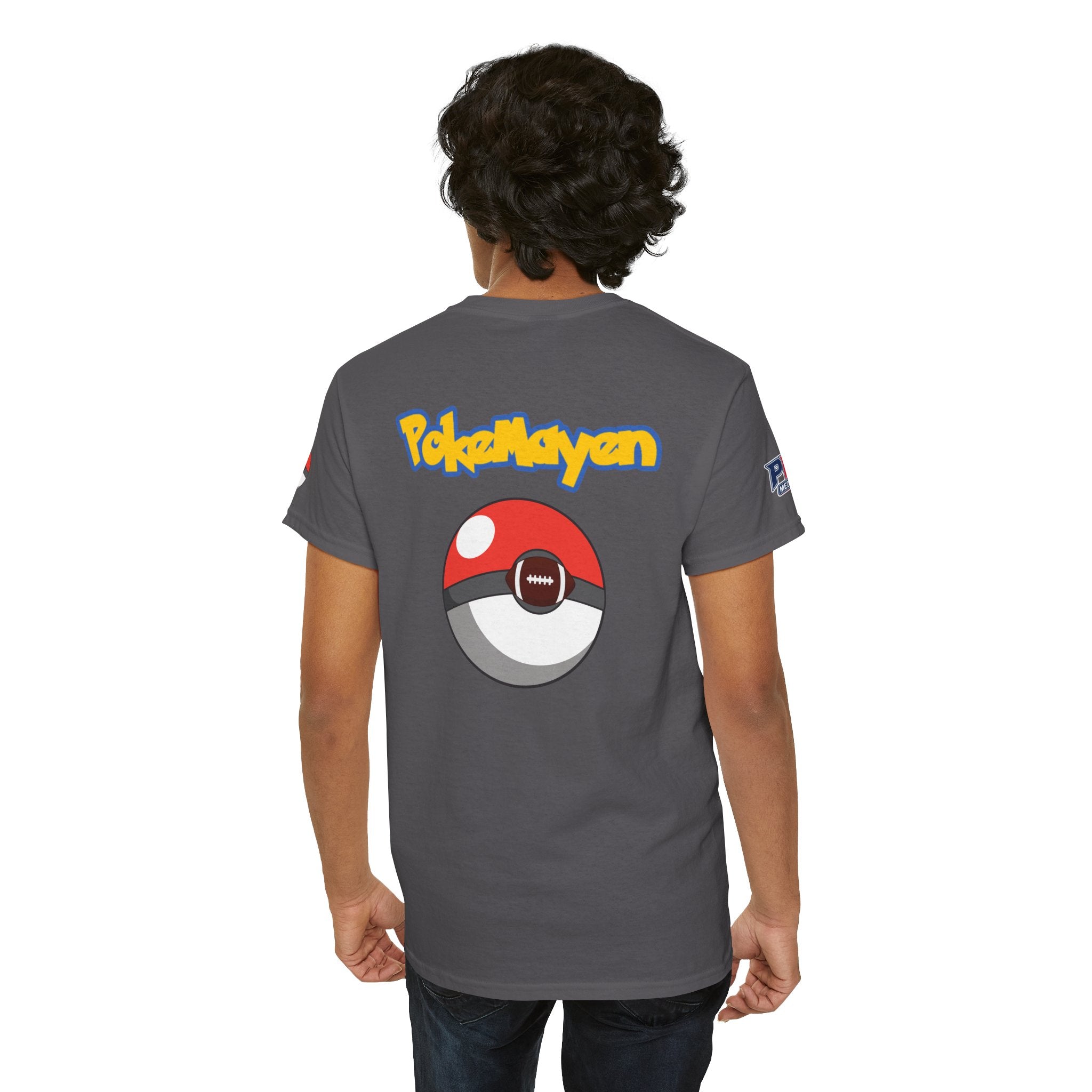 PokéMayen Parody Patriots Halloween Custome Shirt - Fun Football Drake Maye Fan Tee