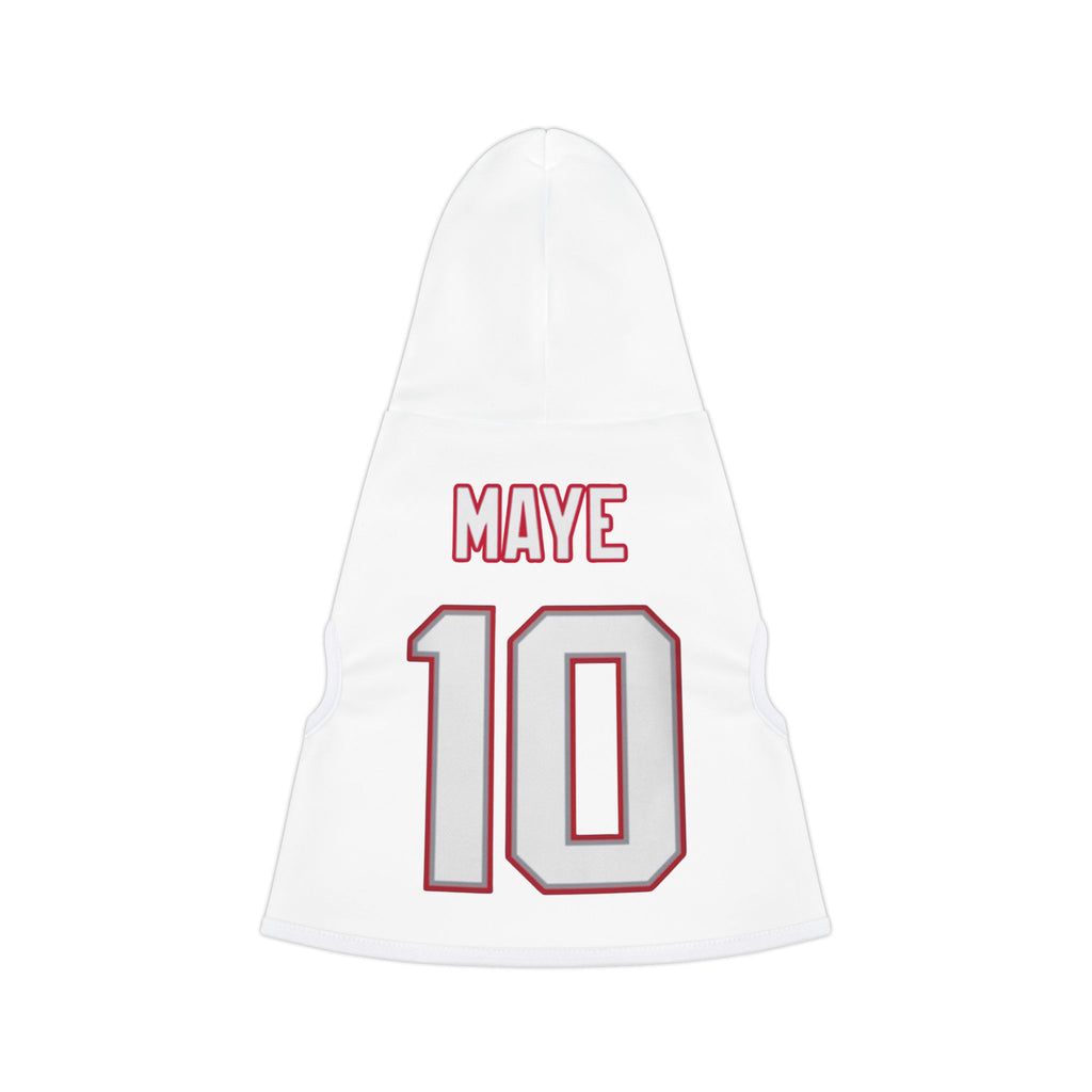 Drake Maye #10 Pats Planet Pet Hoodie