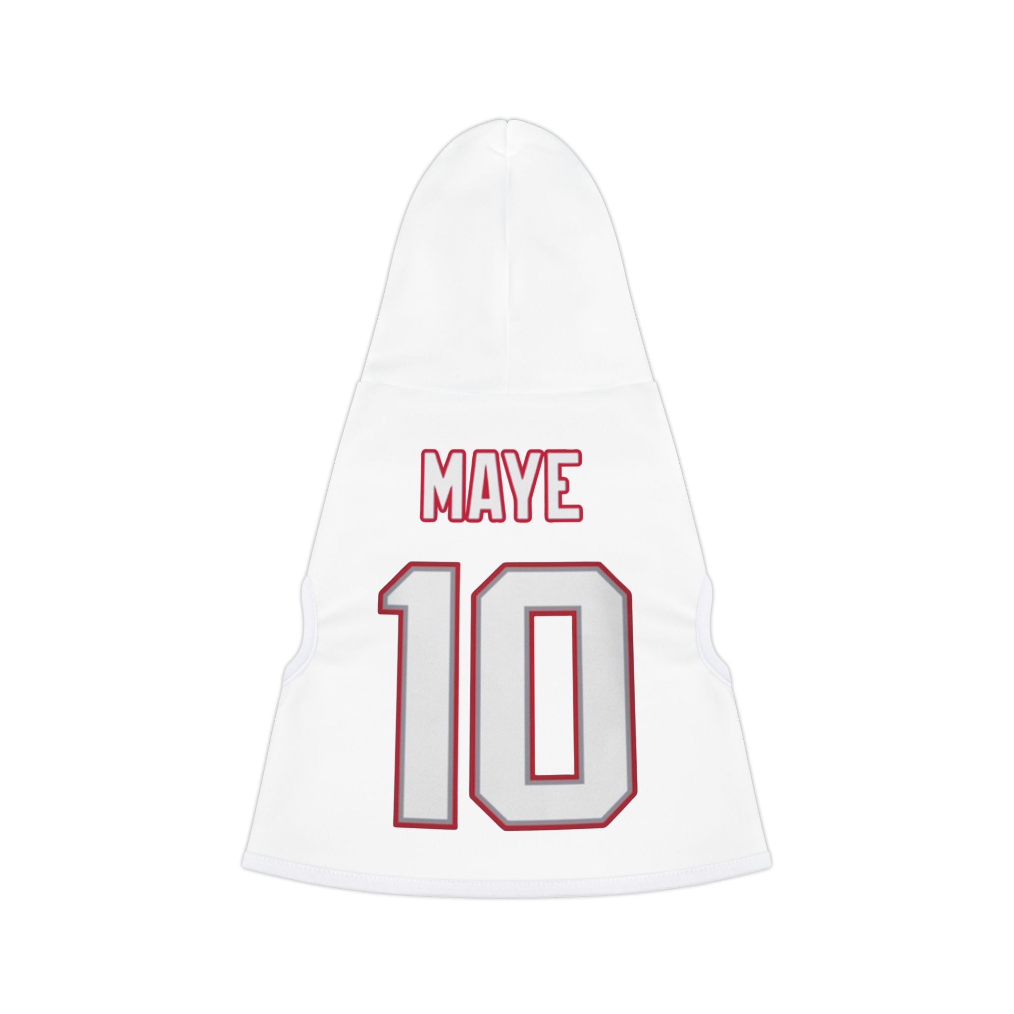 Drake Maye #10 Pats Planet Pet Hoodie