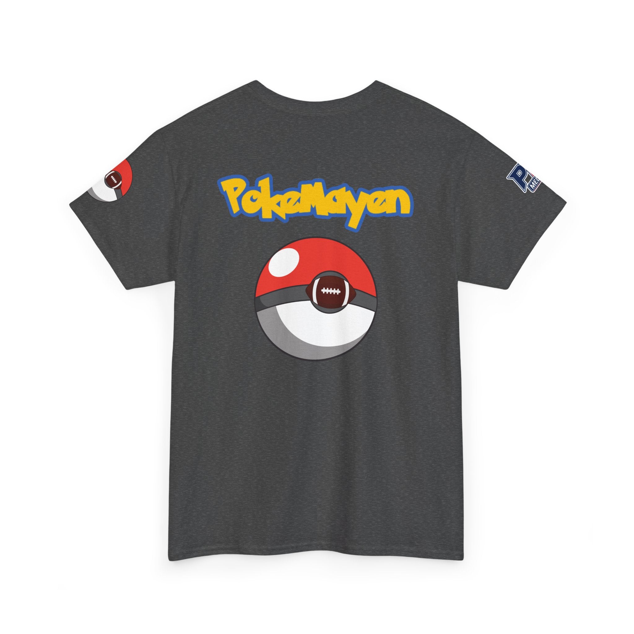 PokéMayen Parody Patriots Halloween Custome Shirt - Fun Football Drake Maye Fan Tee
