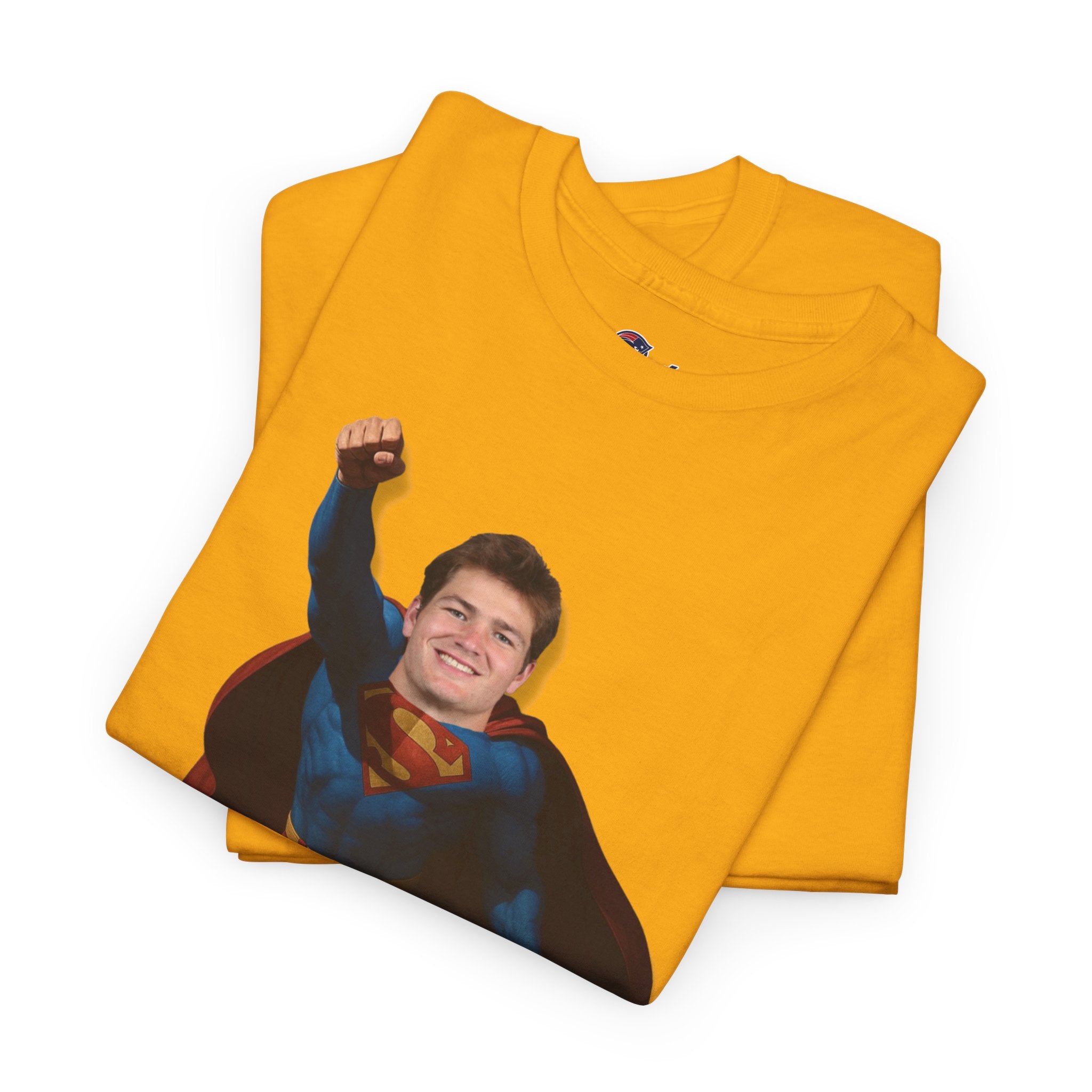 SuperMAYEn/Superman Shirt - Patriots Drake Maye Parody Fan Tee