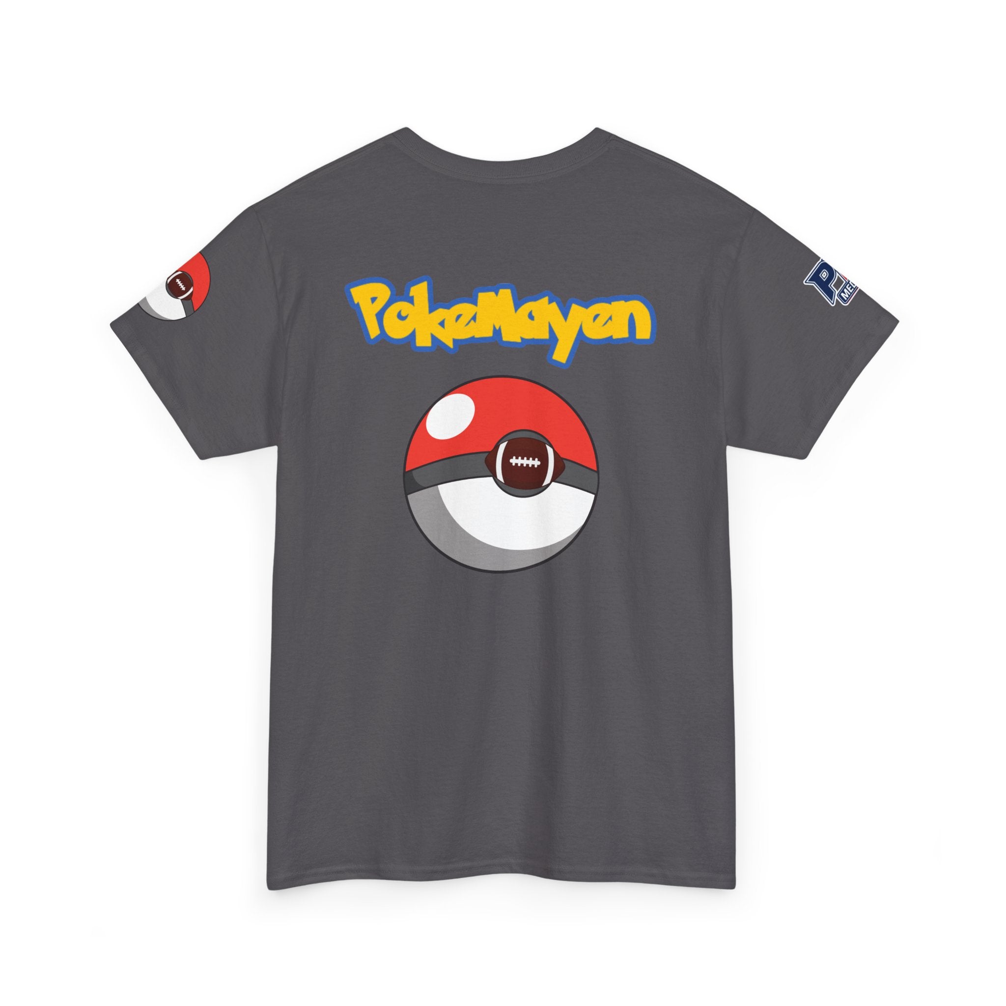 PokéMayen Parody Patriots Halloween Custome Shirt - Fun Football Drake Maye Fan Tee