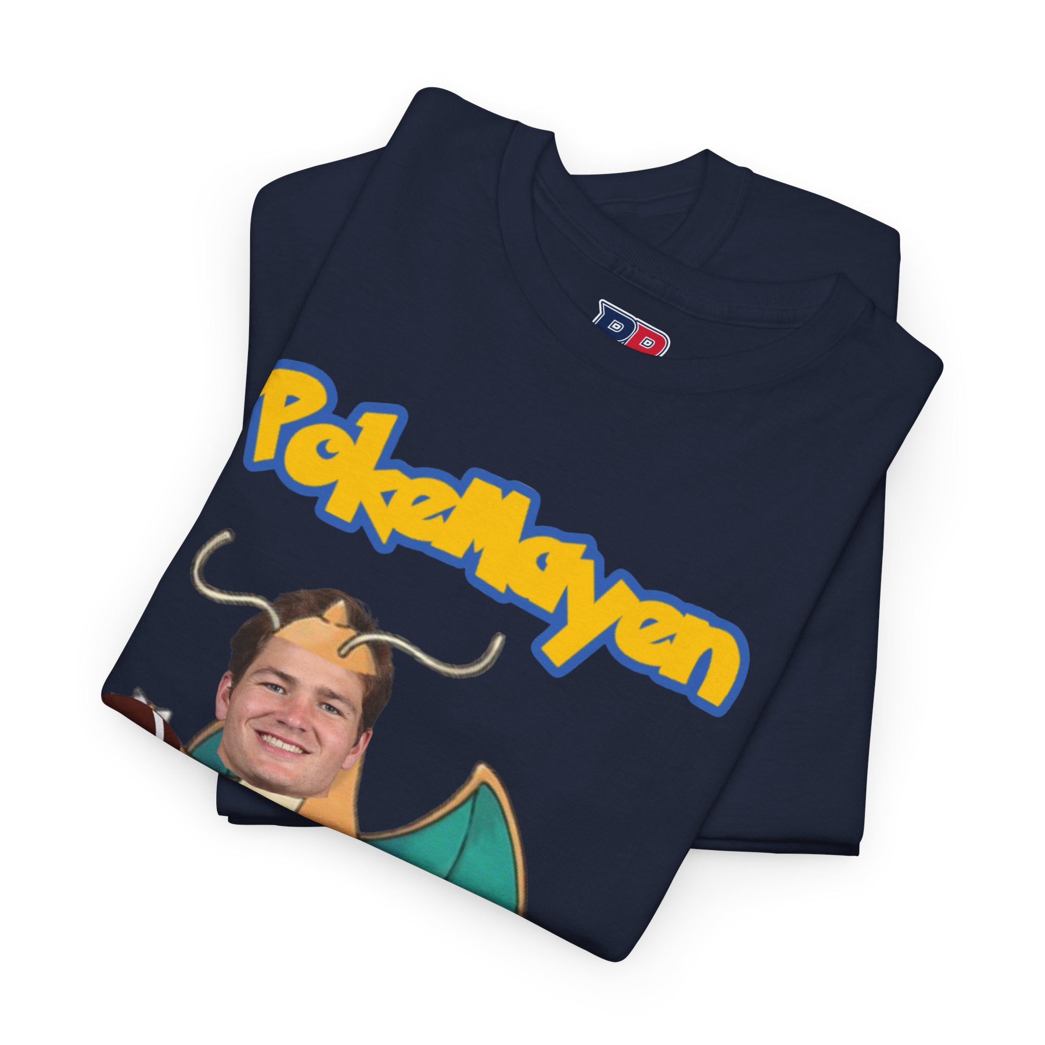 PokéMayen Parody Patriots Halloween Custome Shirt - Fun Football Drake Maye Fan Tee