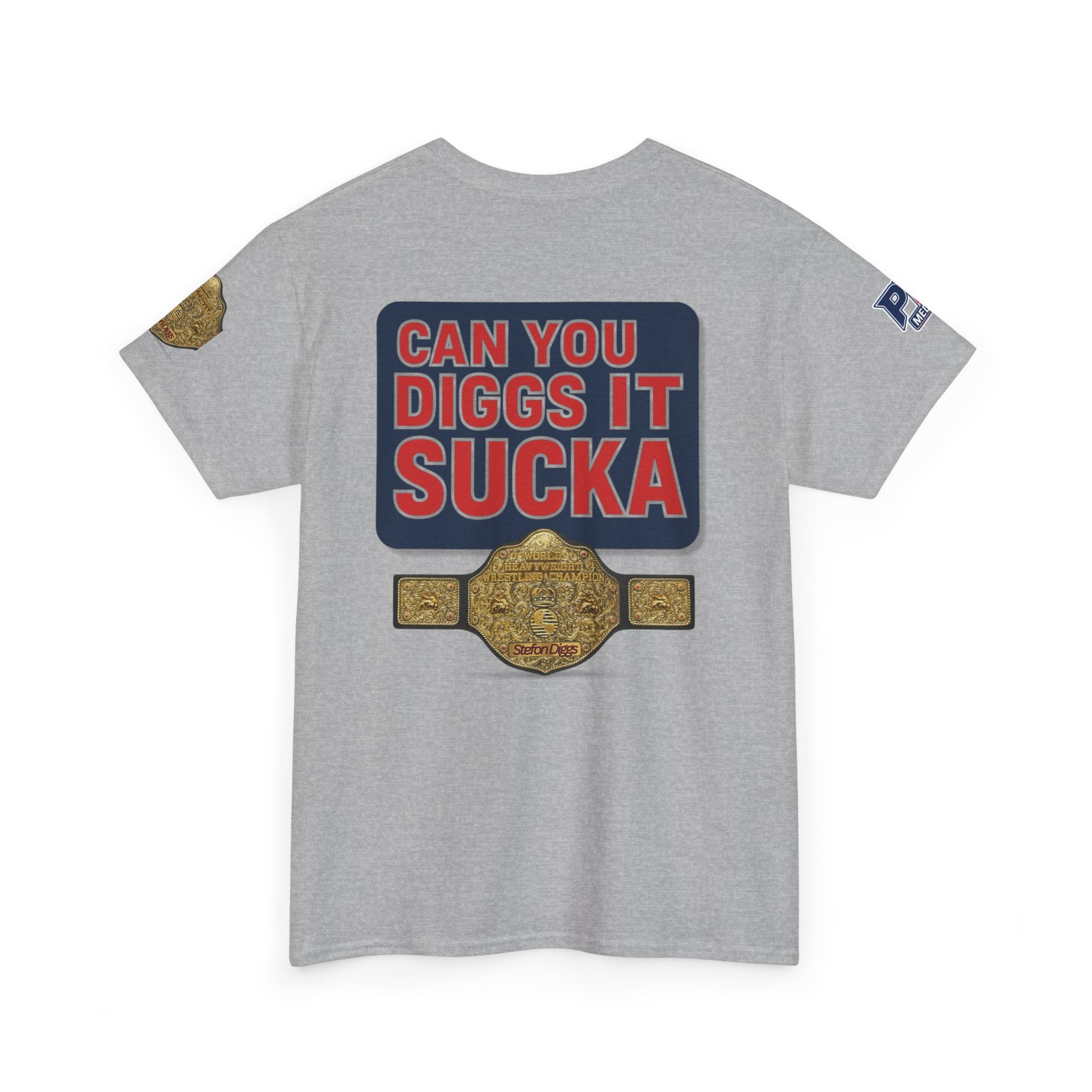CAN YOU DIGGS IT SUCKA?? - Stefon Diggs Booker T Football Wrestling Parody Fan Tee