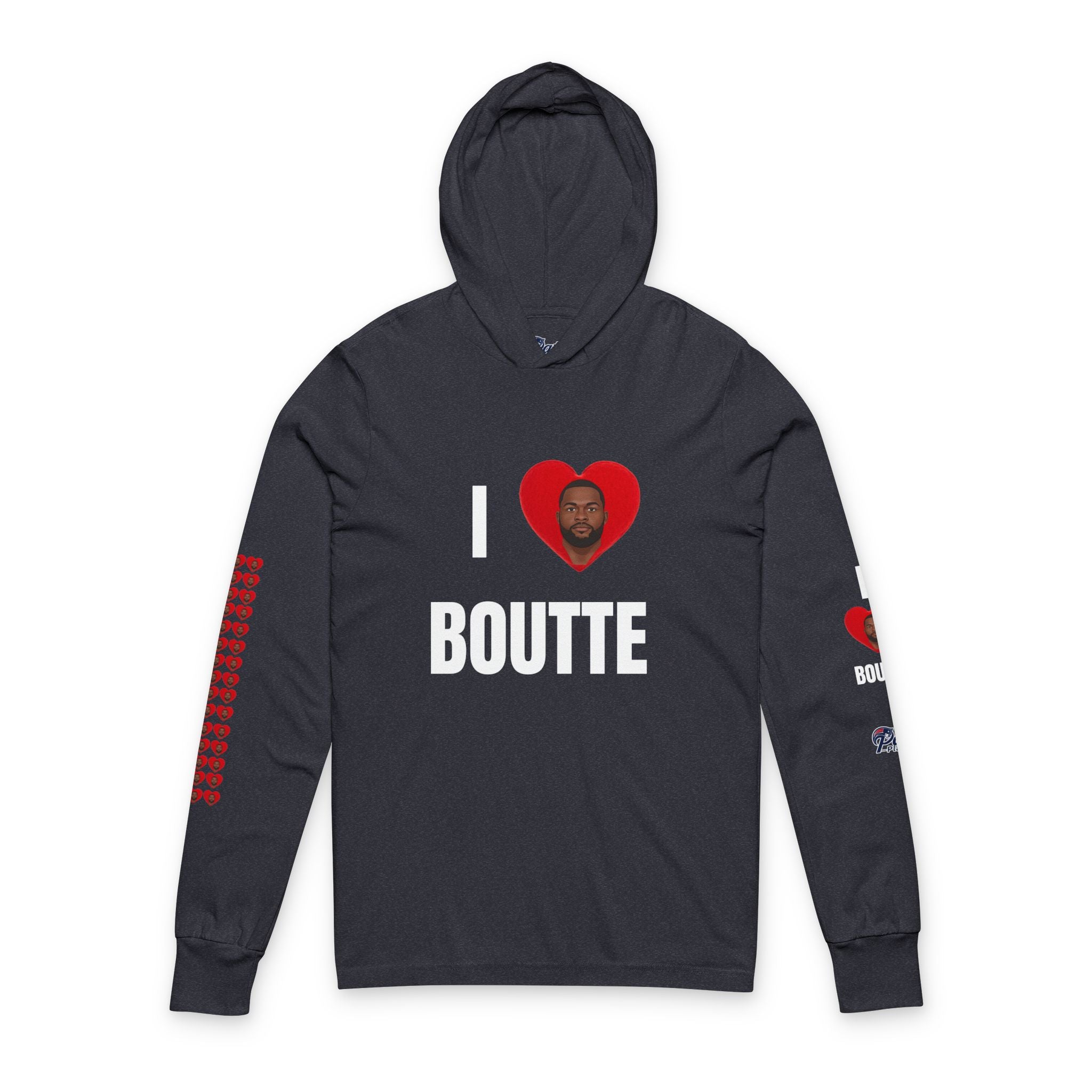 I LOVE BOUTTE - Pats Planet Patriots Kayshon Boutte Parody Hoodie