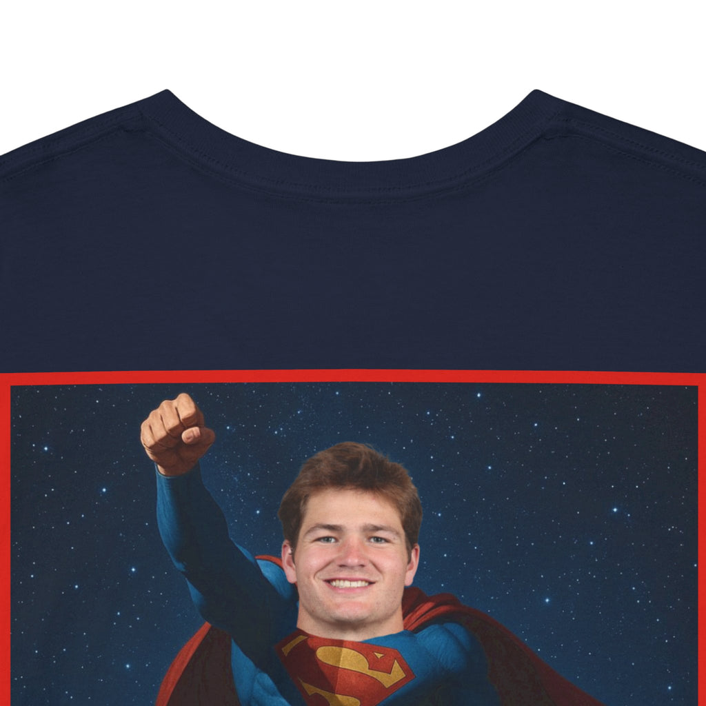 SuperMAYEn/Superman Shirt - Patriots Drake Maye Parody Fan Tee
