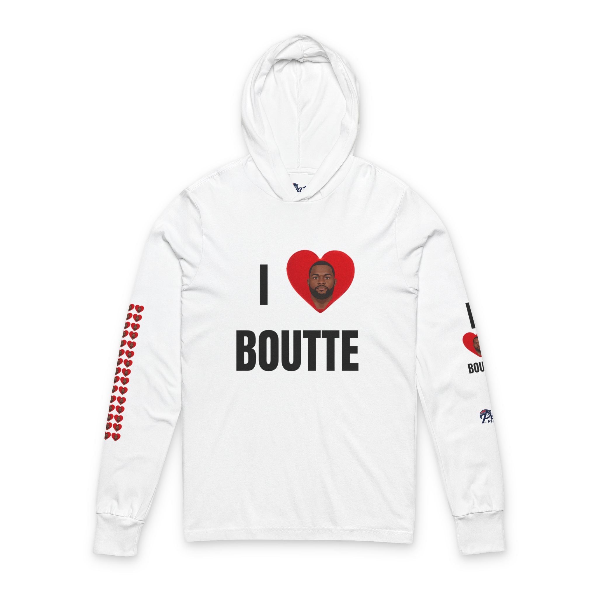 I LOVE BOUTTE - Pats Planet Patriots Kayshon Boutte Parody Hoodie