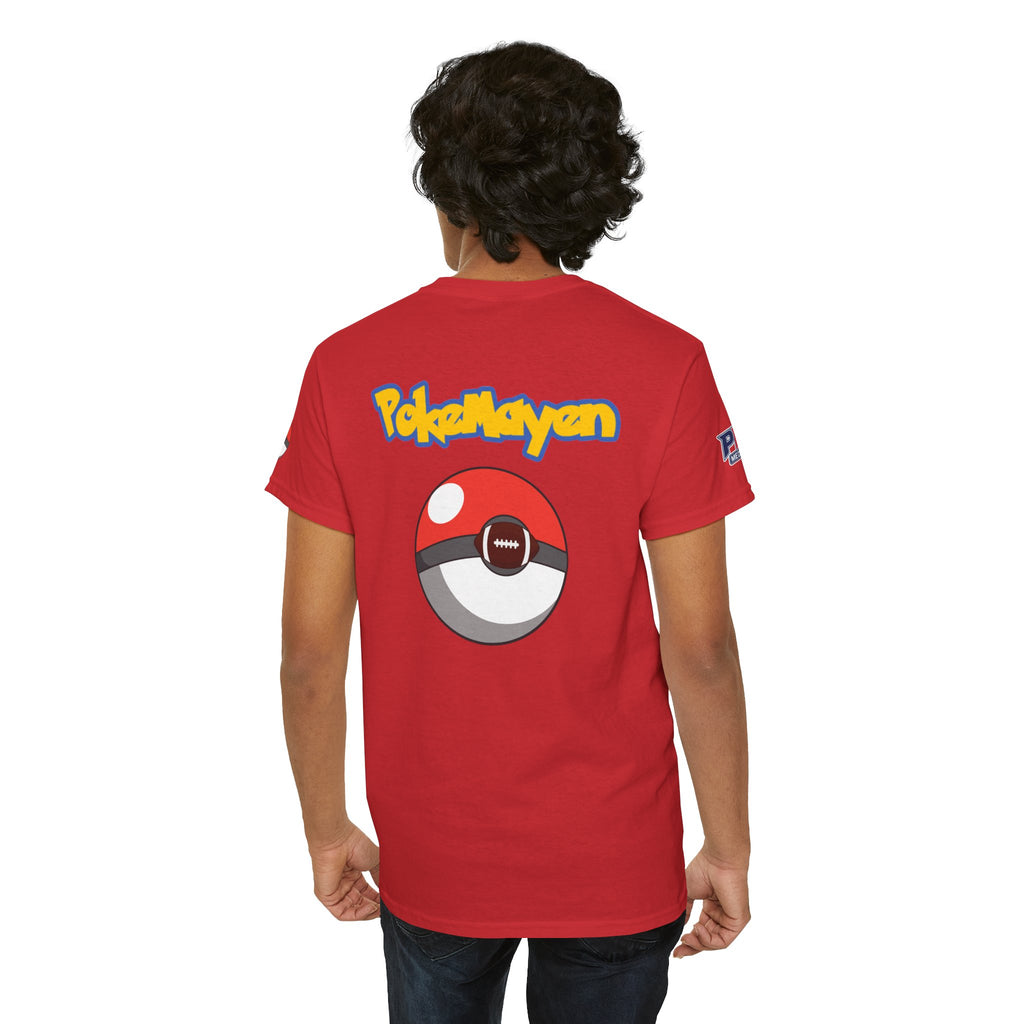 PokéMayen Parody Patriots Halloween Custome Shirt - Fun Football Drake Maye Fan Tee