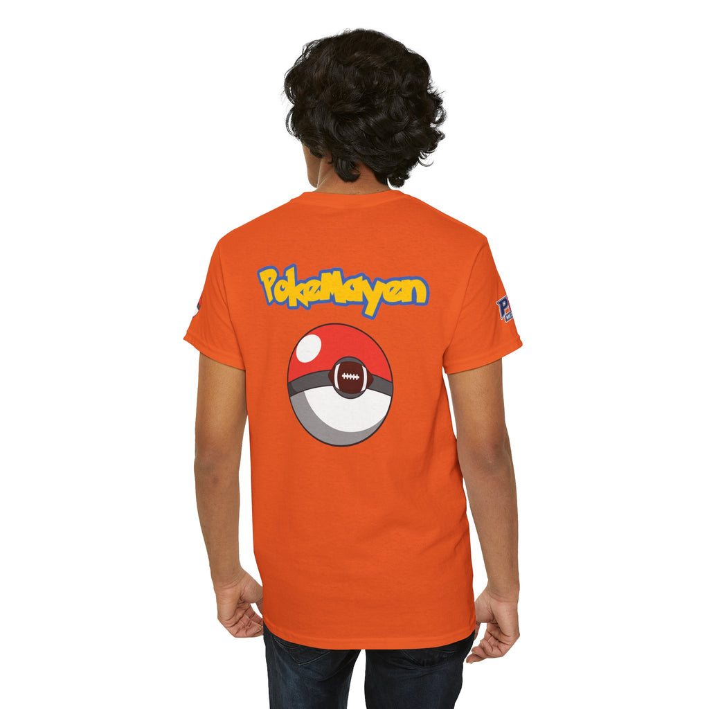 PokéMayen Parody Patriots Halloween Custome Shirt - Fun Football Drake Maye Fan Tee