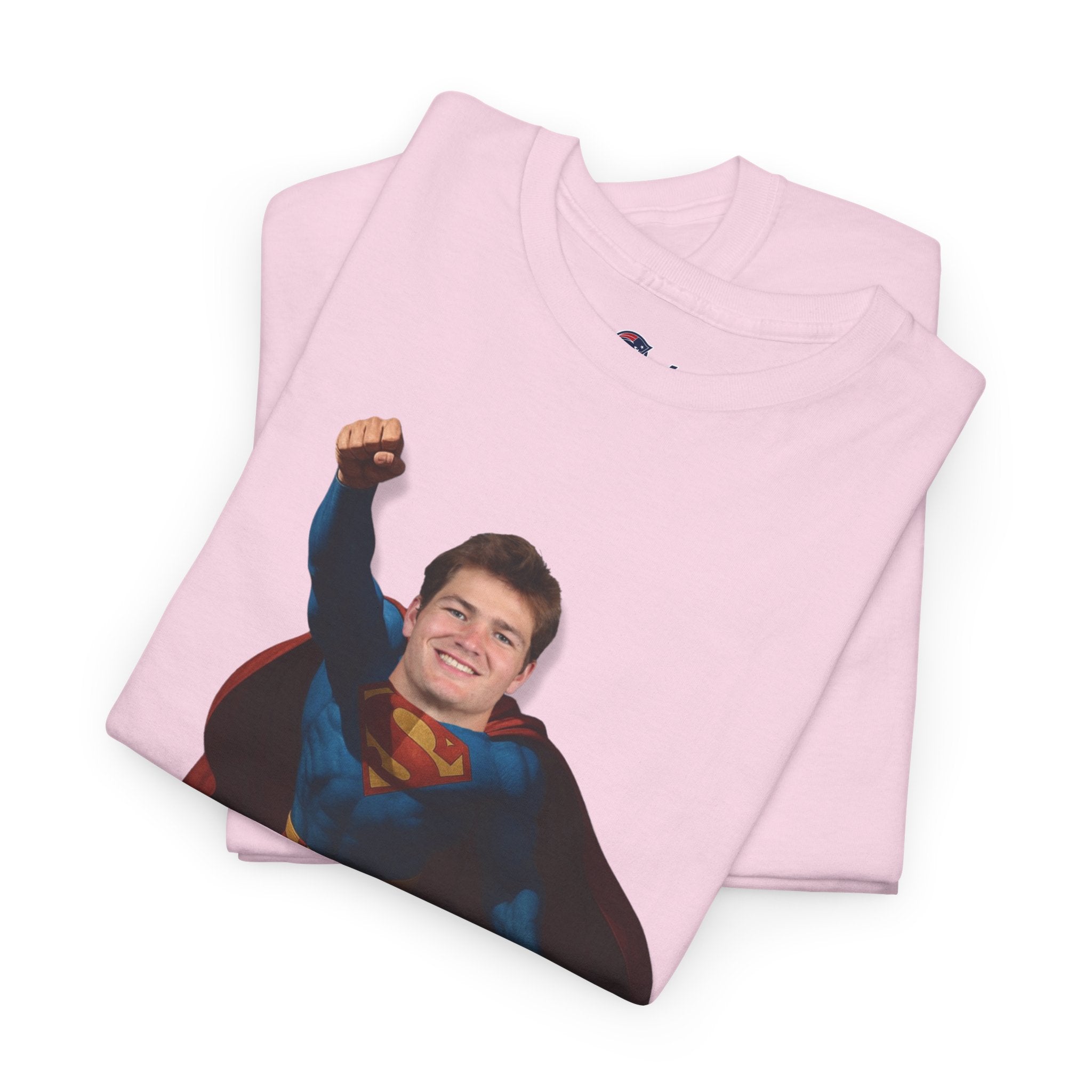 SuperMAYEn/Superman Shirt - Patriots Drake Maye Parody Fan Tee