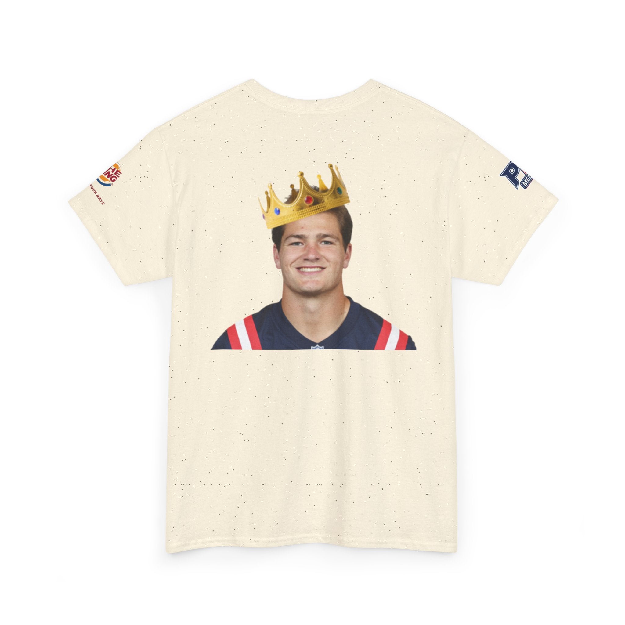 The King – Drake Maye Patriots Parody Tee | Have It Your Maye Shirt | Funny Football T-Shirt | New England QB Fan Tee