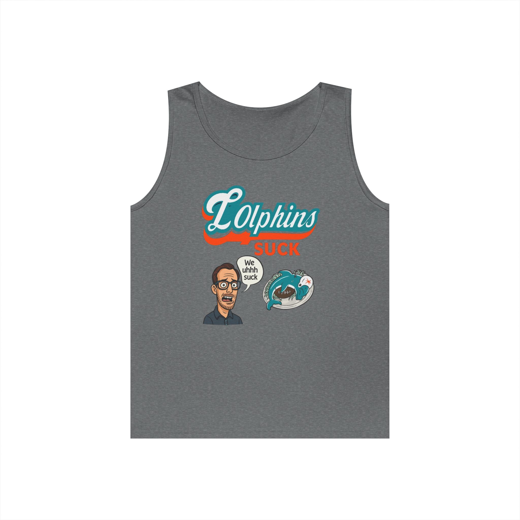 LOLphins Suck! - Funny Patriots Fan Parody Shirt - Dolphins Diss Tee