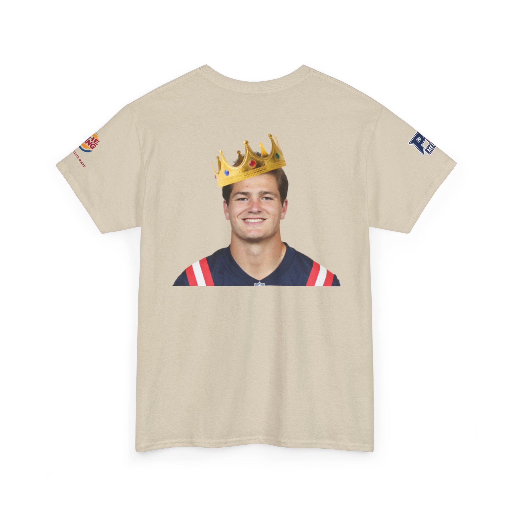 The King – Drake Maye Patriots Parody Tee | Have It Your Maye Shirt | Funny Football T-Shirt | New England QB Fan Tee