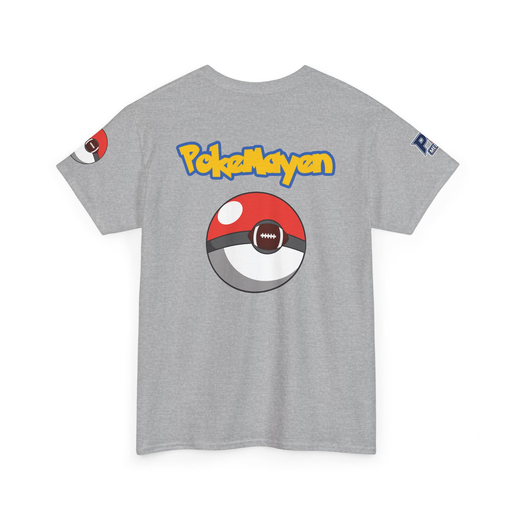 PokéMayen Parody Patriots Halloween Custome Shirt - Fun Football Drake Maye Fan Tee