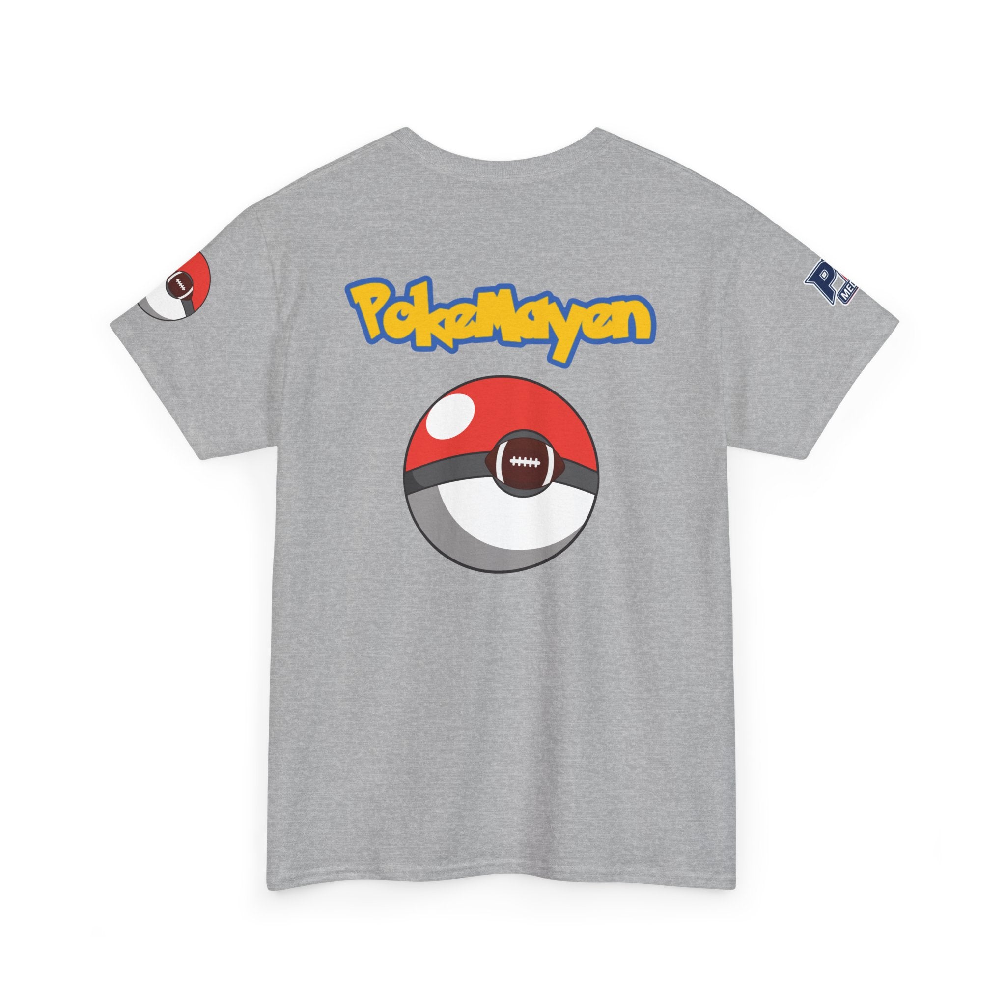 PokéMayen Parody Patriots Halloween Custome Shirt - Fun Football Drake Maye Fan Tee