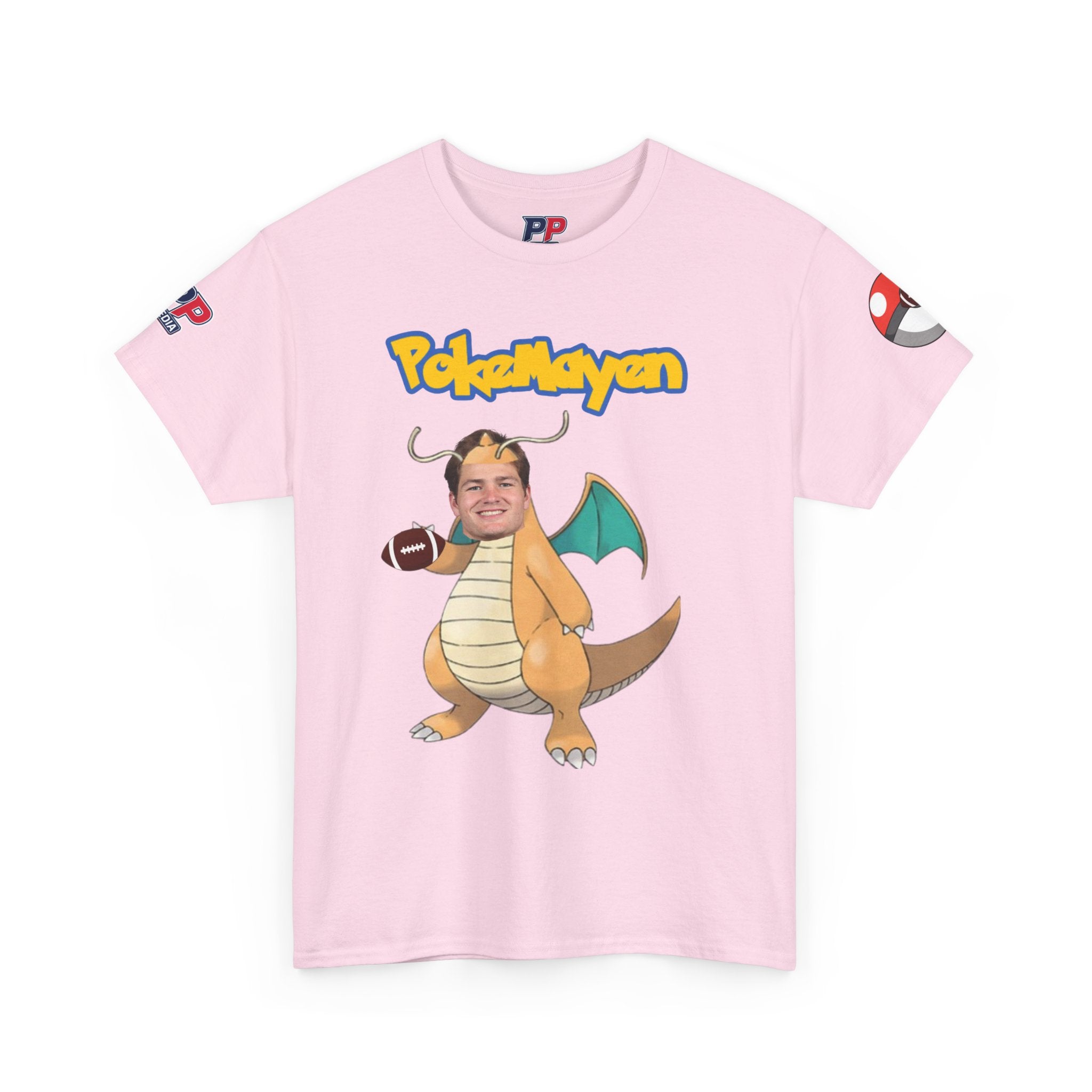 PokéMayen Parody Patriots Halloween Custome Shirt - Fun Football Drake Maye Fan Tee