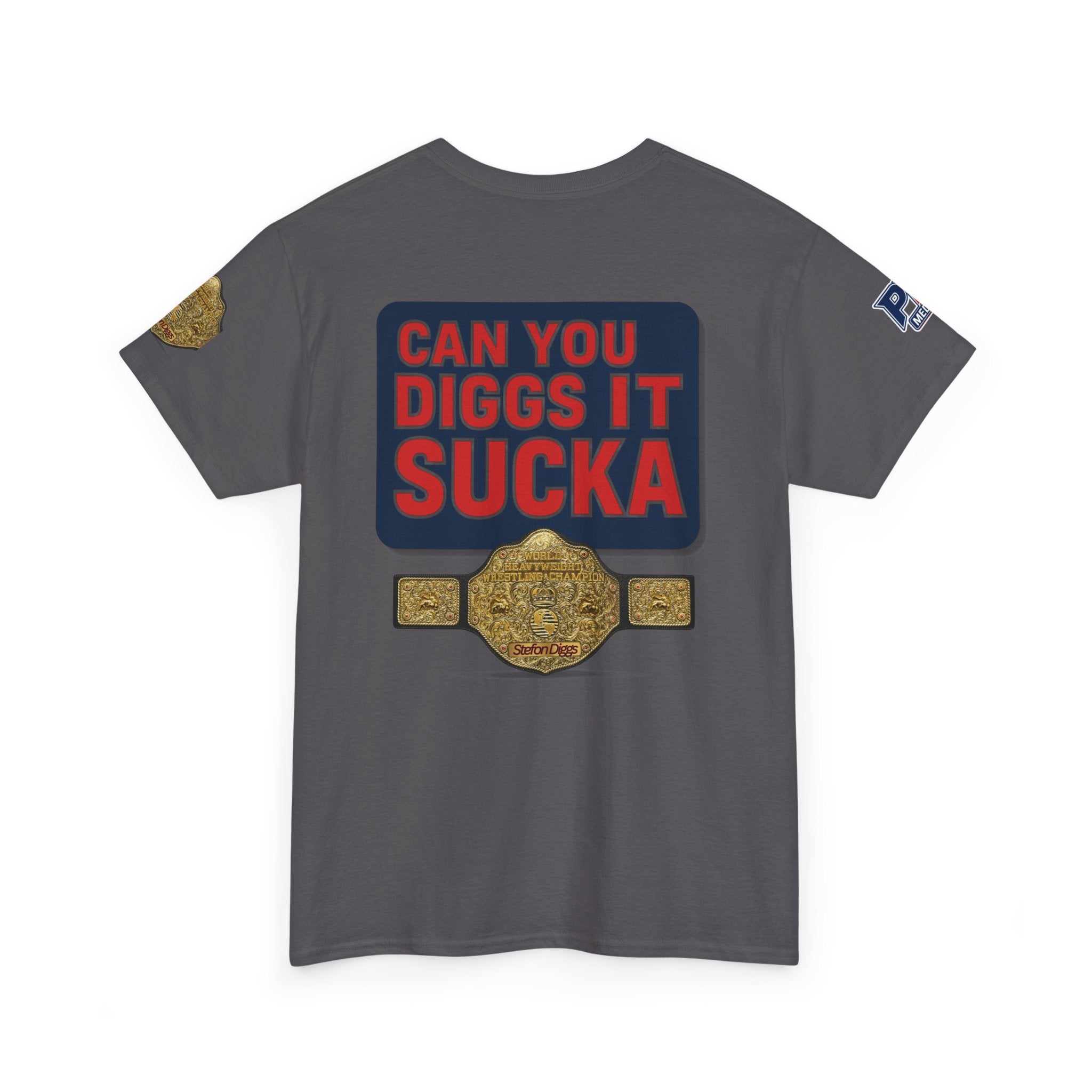 CAN YOU DIGGS IT SUCKA?? - Stefon Diggs Booker T Football Wrestling Parody Fan Tee
