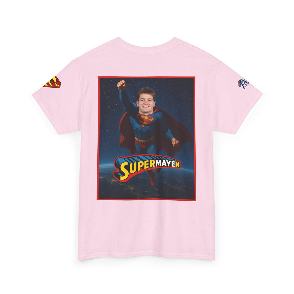 SuperMAYEn/Superman Shirt - Patriots Drake Maye Parody Fan Tee