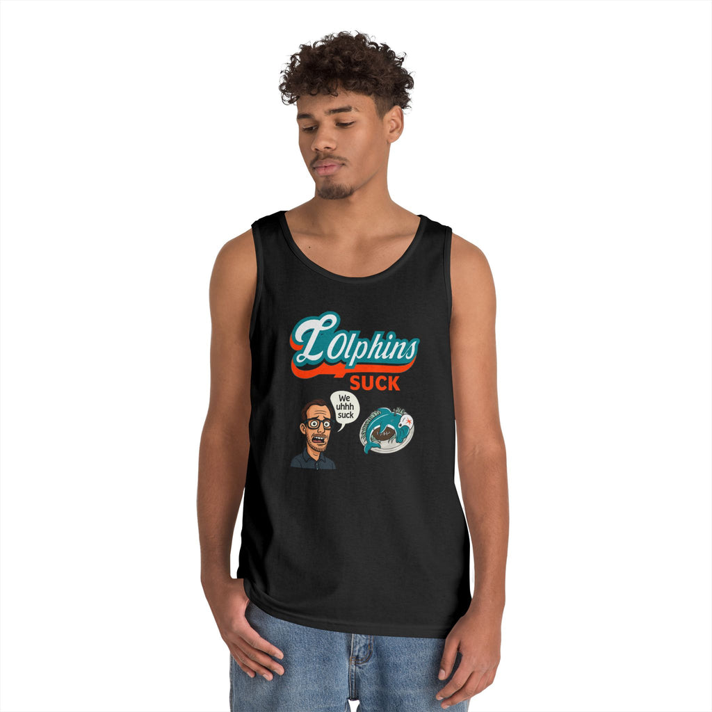 LOLphins Suck! - Funny Patriots Fan Parody Shirt - Dolphins Diss Tee