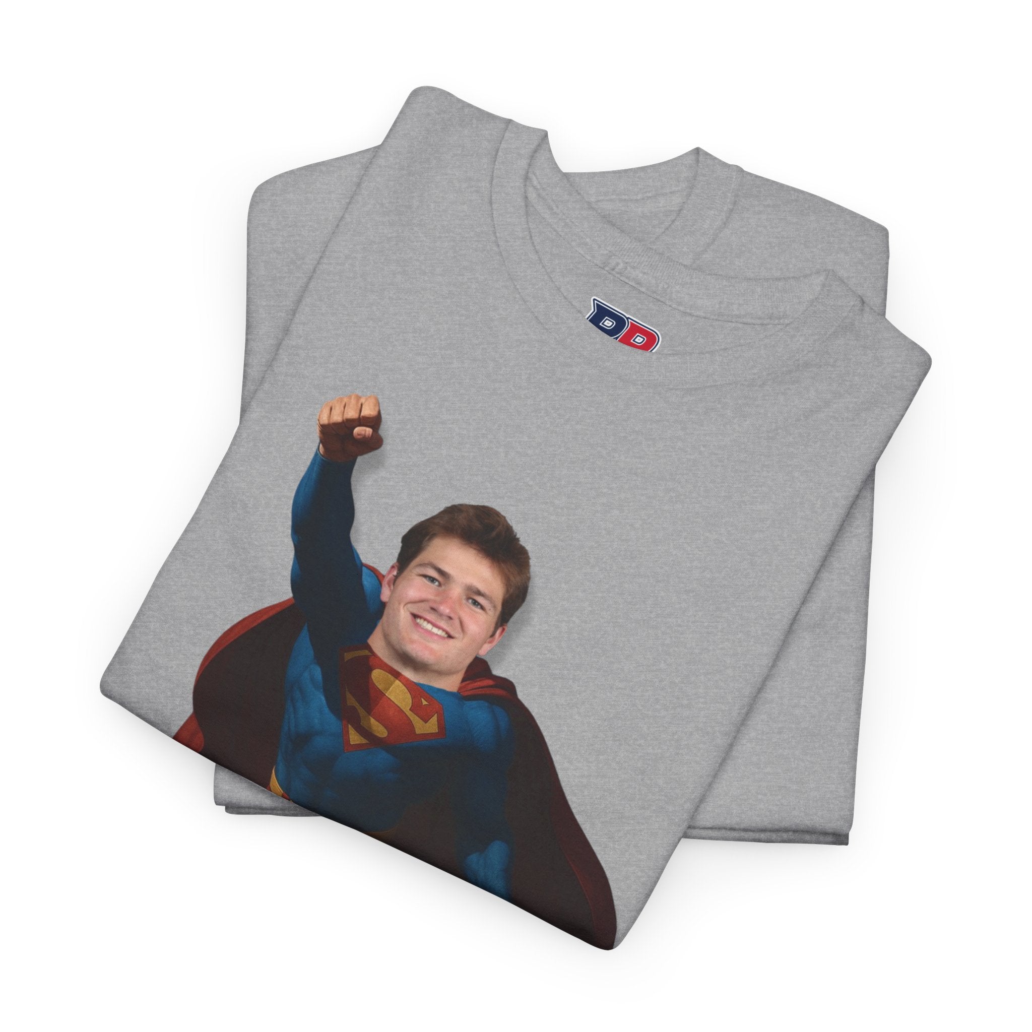 SuperMAYEn/Superman Shirt - Patriots Drake Maye Parody Fan Tee