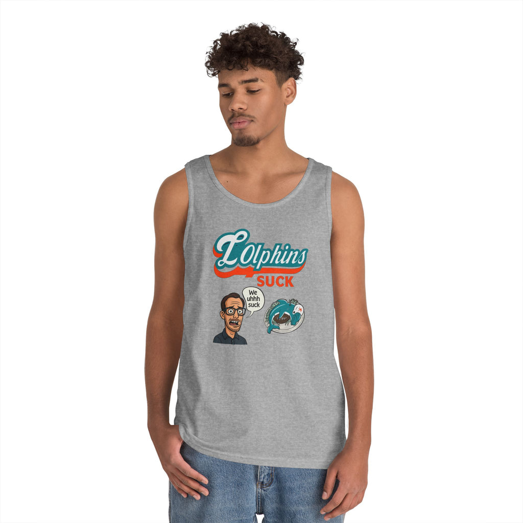 LOLphins Suck! - Funny Patriots Fan Parody Shirt - Dolphins Diss Tee