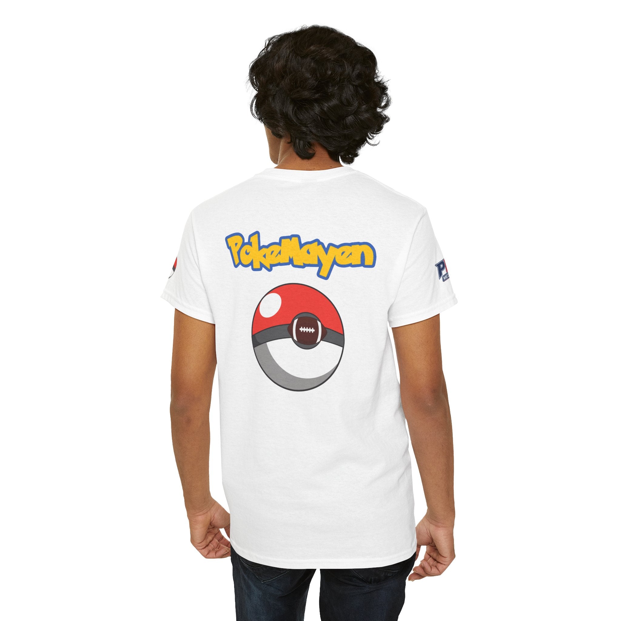 PokéMayen Parody Patriots Halloween Custome Shirt - Fun Football Drake Maye Fan Tee
