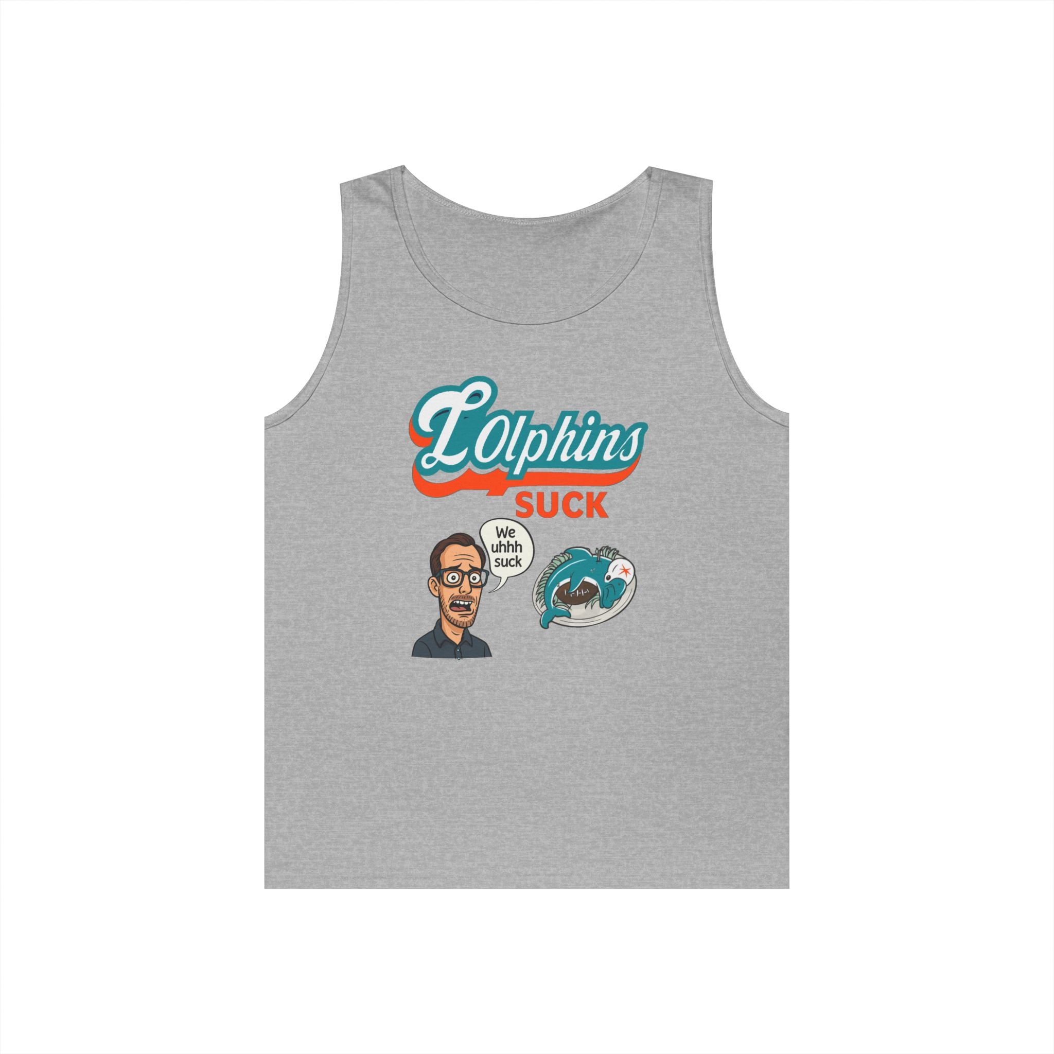 LOLphins Suck! - Funny Patriots Fan Parody Shirt - Dolphins Diss Tee
