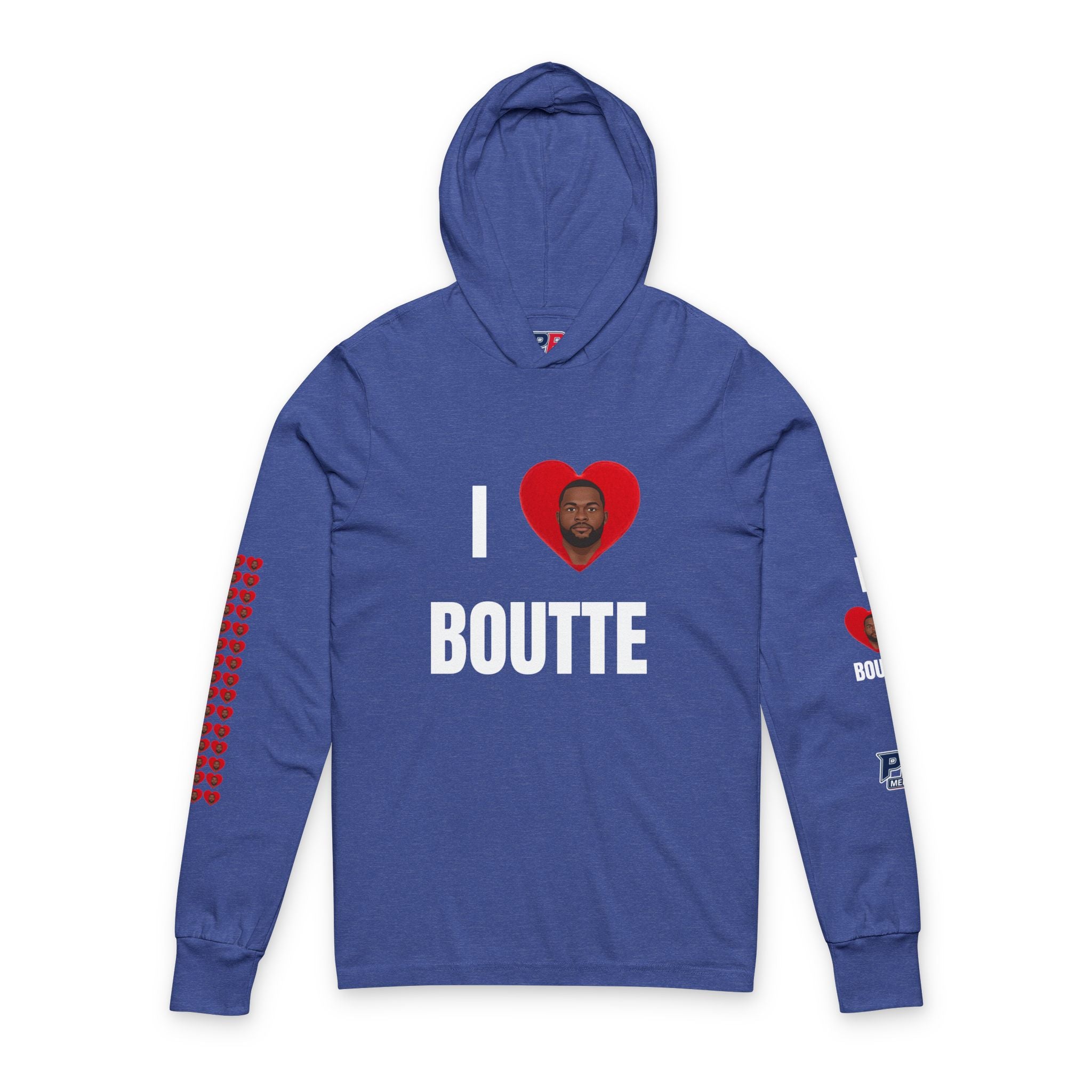 I LOVE BOUTTE - Pats Planet Patriots Kayshon Boutte Parody Hoodie