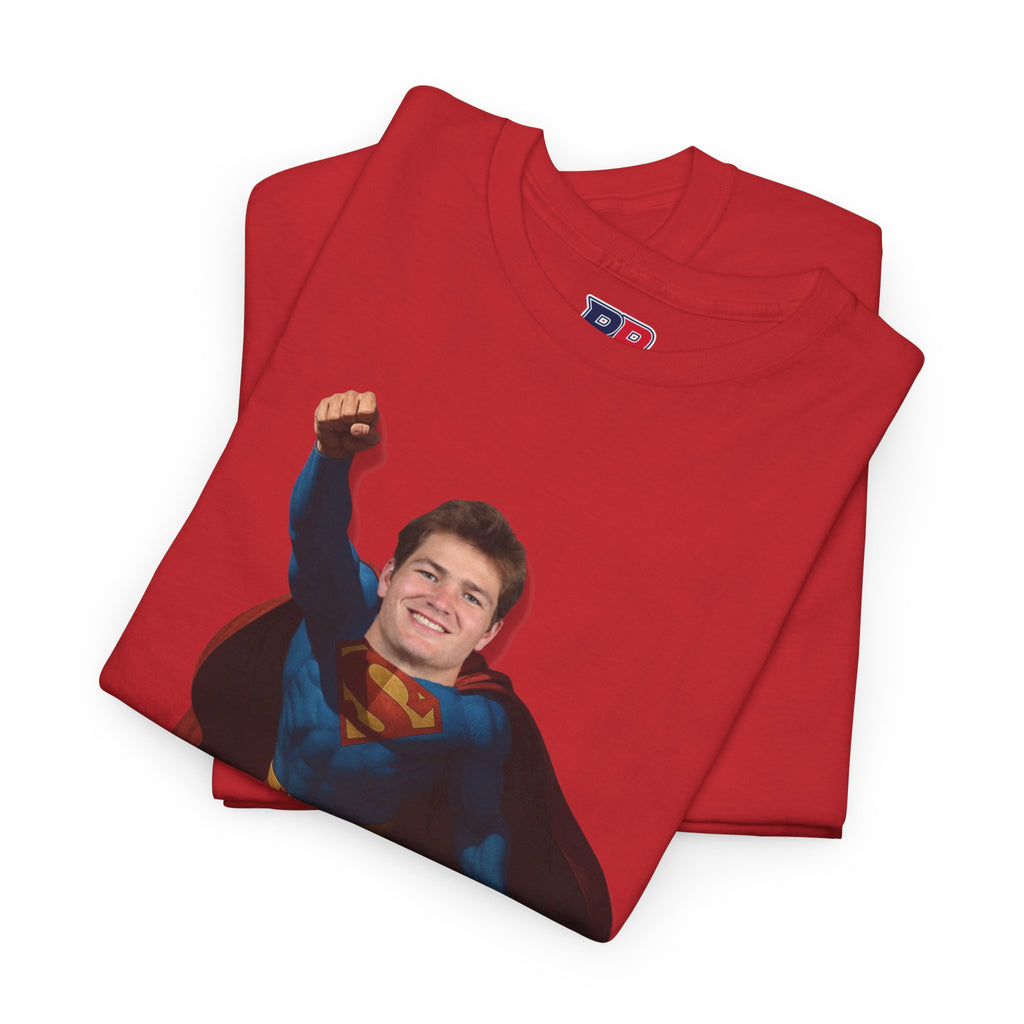 SuperMAYEn/Superman Shirt - Patriots Drake Maye Parody Fan Tee