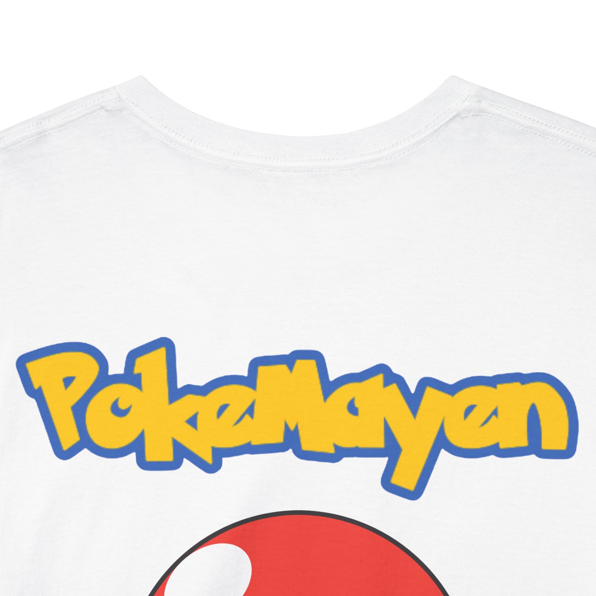PokéMayen Parody Patriots Halloween Custome Shirt - Fun Football Drake Maye Fan Tee
