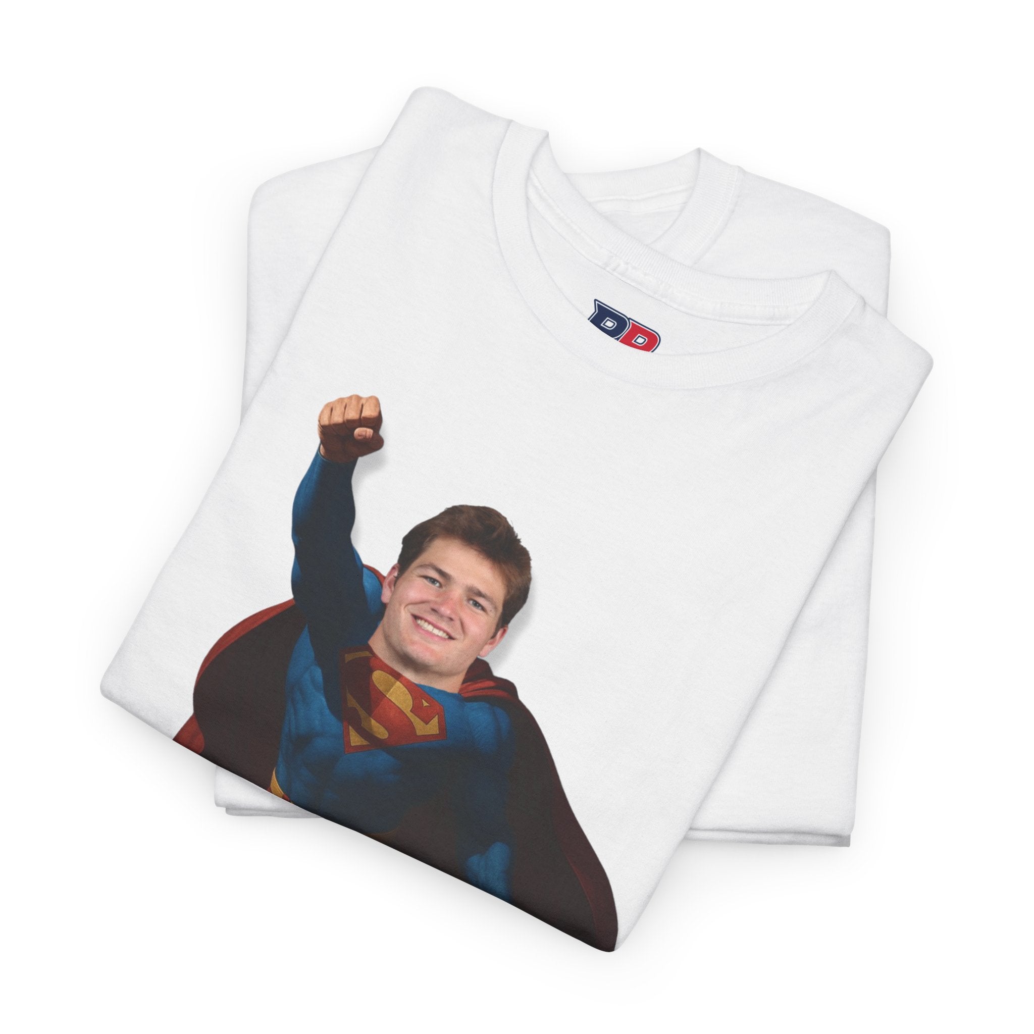 SuperMAYEn/Superman Shirt - Patriots Drake Maye Parody Fan Tee
