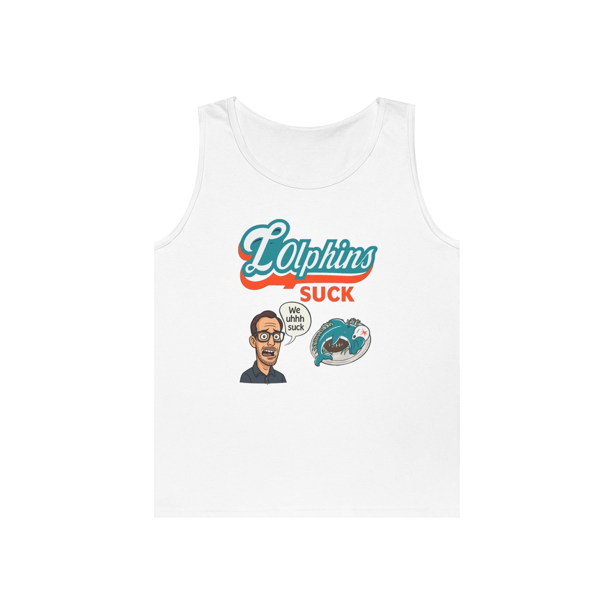 LOLphins Suck! - Funny Patriots Fan Parody Shirt - Dolphins Diss Tee