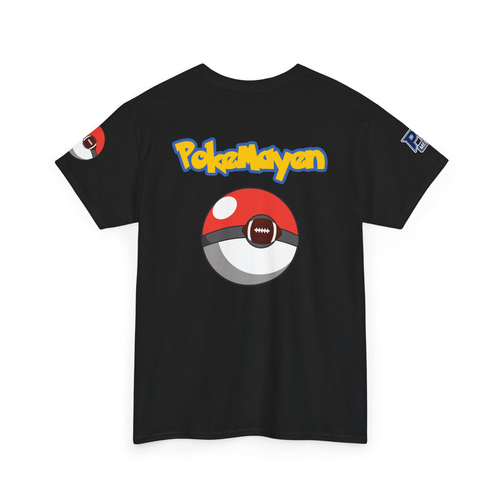 PokéMayen Parody Patriots Halloween Custome Shirt - Fun Football Drake Maye Fan Tee