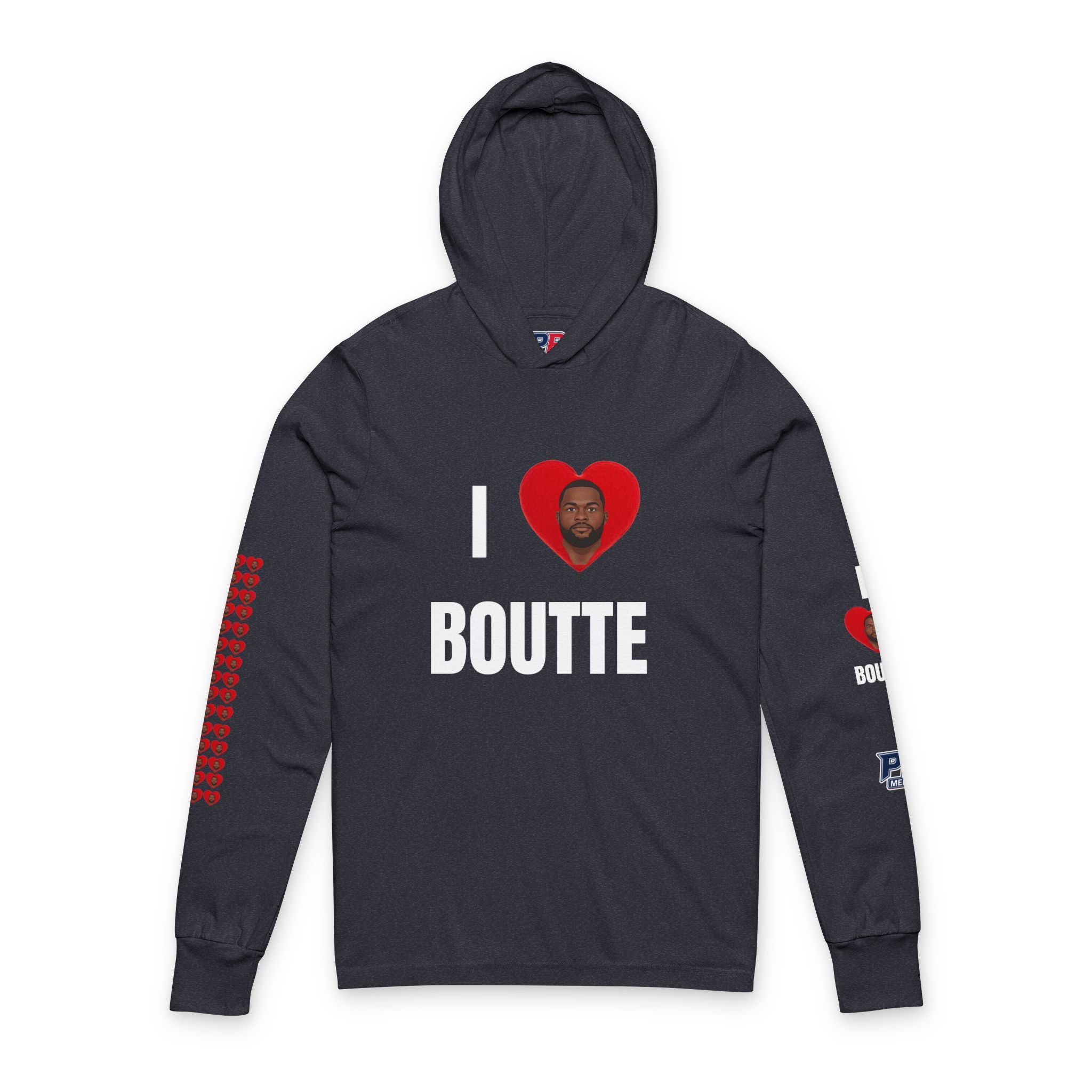 I LOVE BOUTTE - Pats Planet Patriots Kayshon Boutte Parody Hoodie