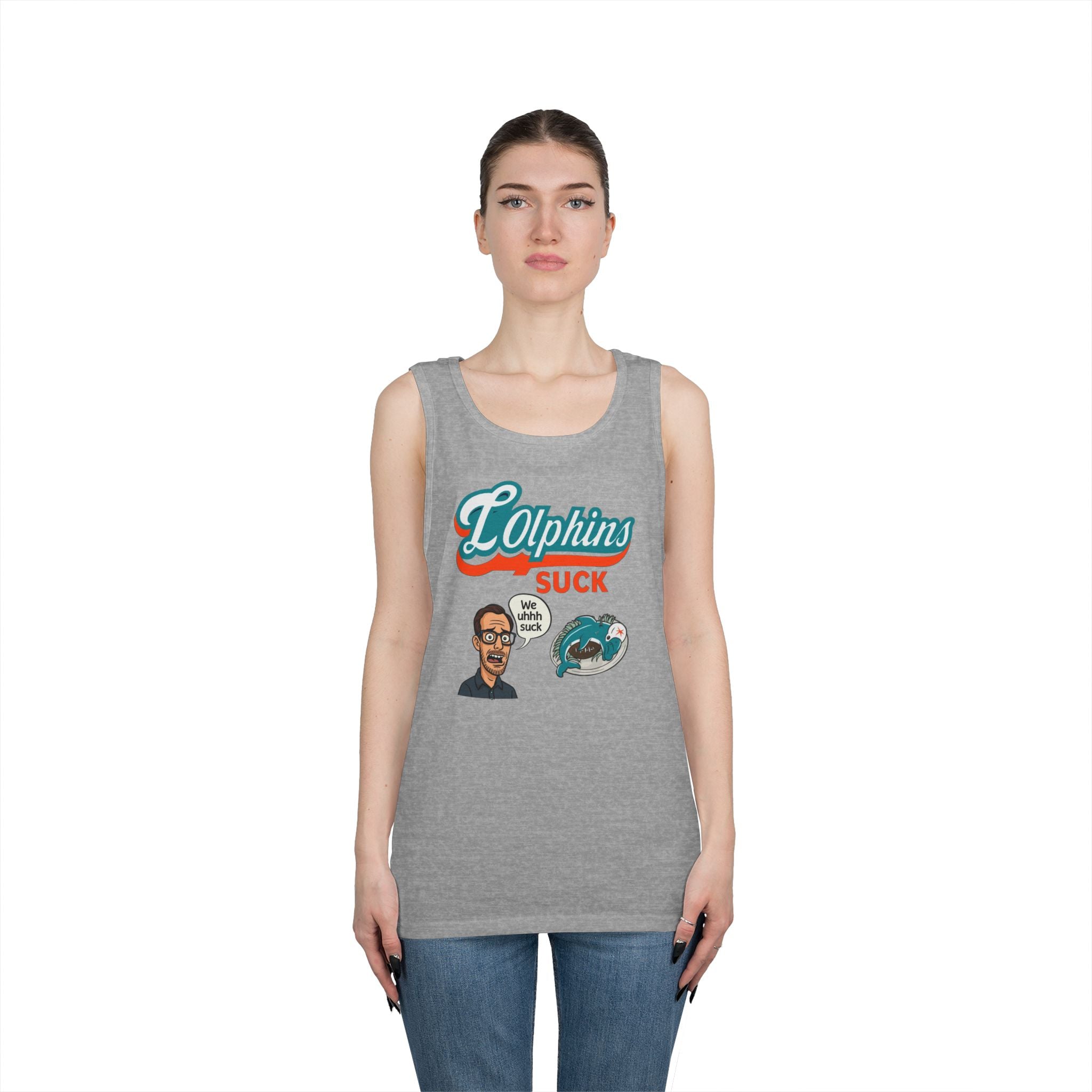 LOLphins Suck! - Funny Patriots Fan Parody Shirt - Dolphins Diss Tee