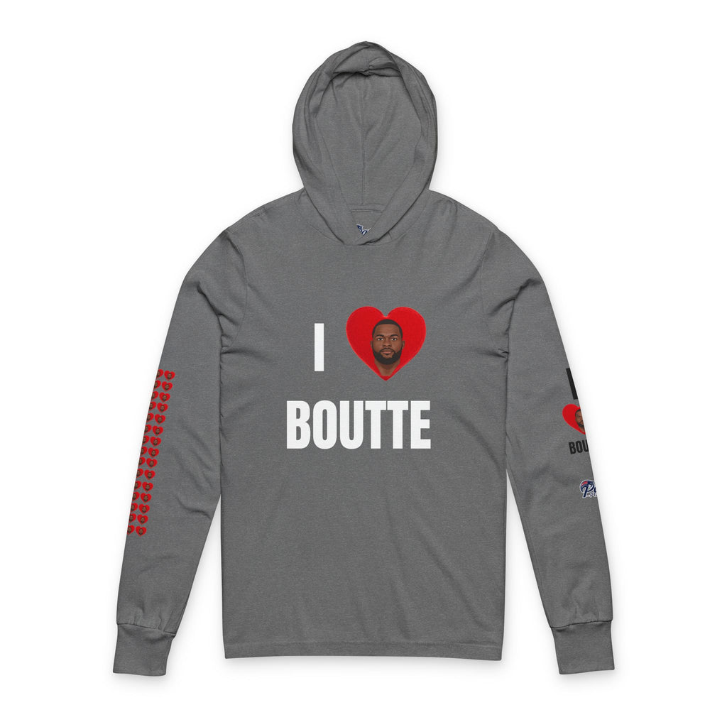 I LOVE BOUTTE - Pats Planet Patriots Kayshon Boutte Parody Hoodie