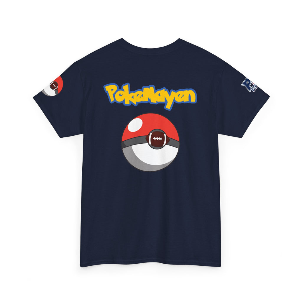 PokéMayen Parody Patriots Halloween Custome Shirt - Fun Football Drake Maye Fan Tee