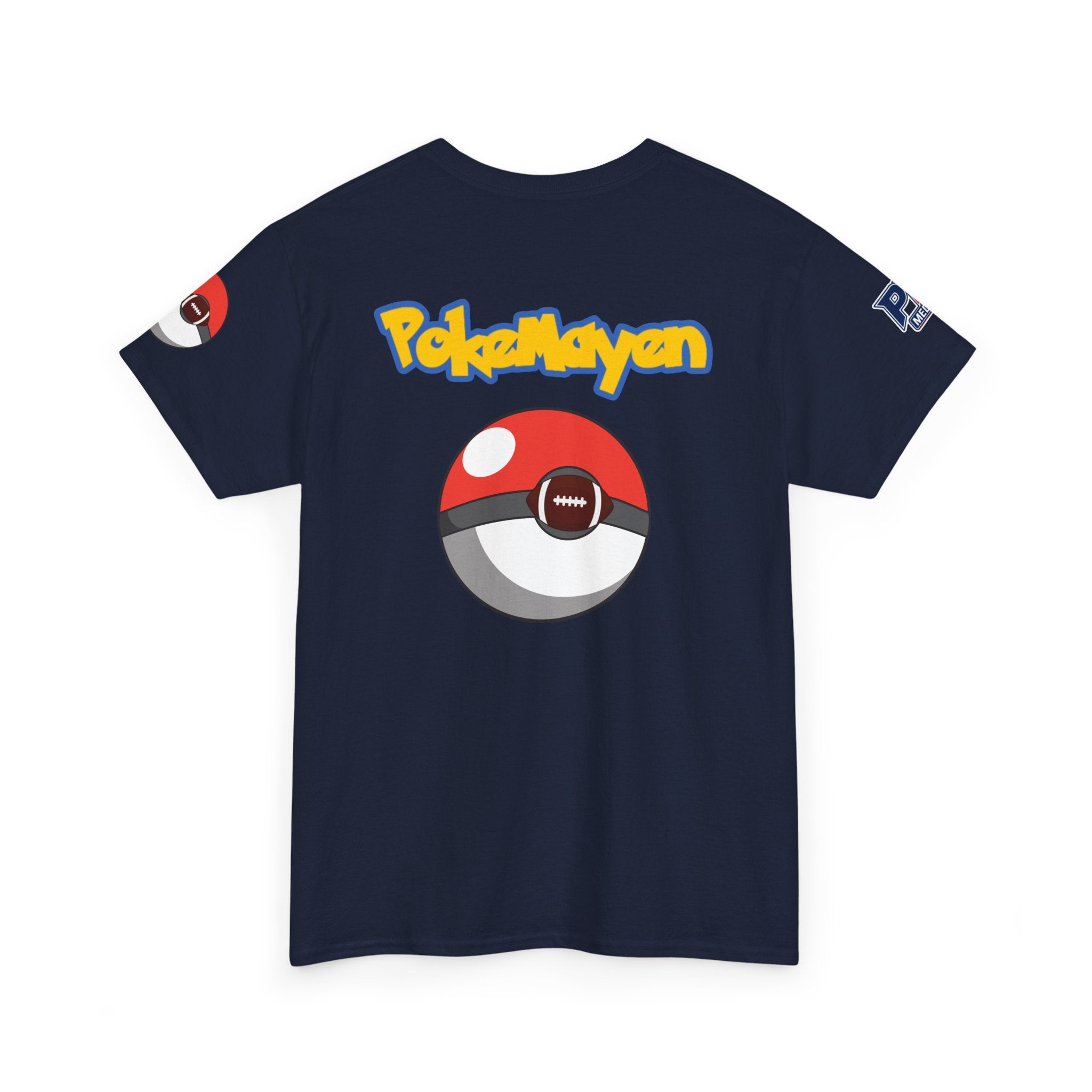 PokéMayen Parody Patriots Halloween Custome Shirt - Fun Football Drake Maye Fan Tee