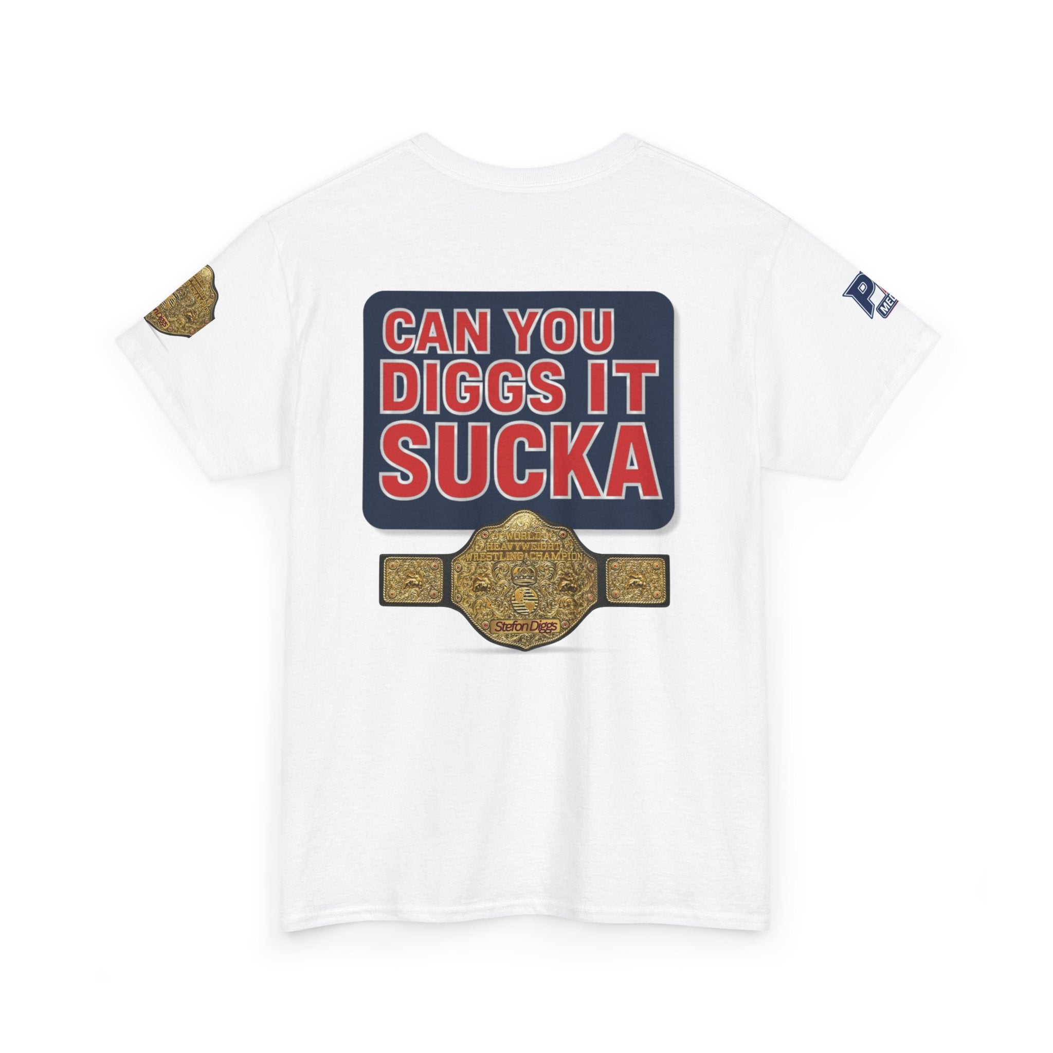 CAN YOU DIGGS IT SUCKA?? - Stefon Diggs Booker T Football Wrestling Parody Fan Tee