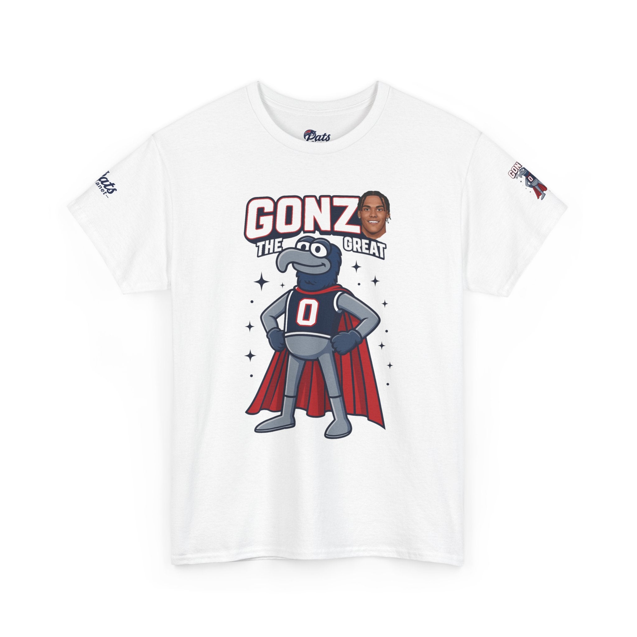 Gonzo the Great - Patriots Pats Planet Parody Shirt - Christian Gonzalez Fan Tee