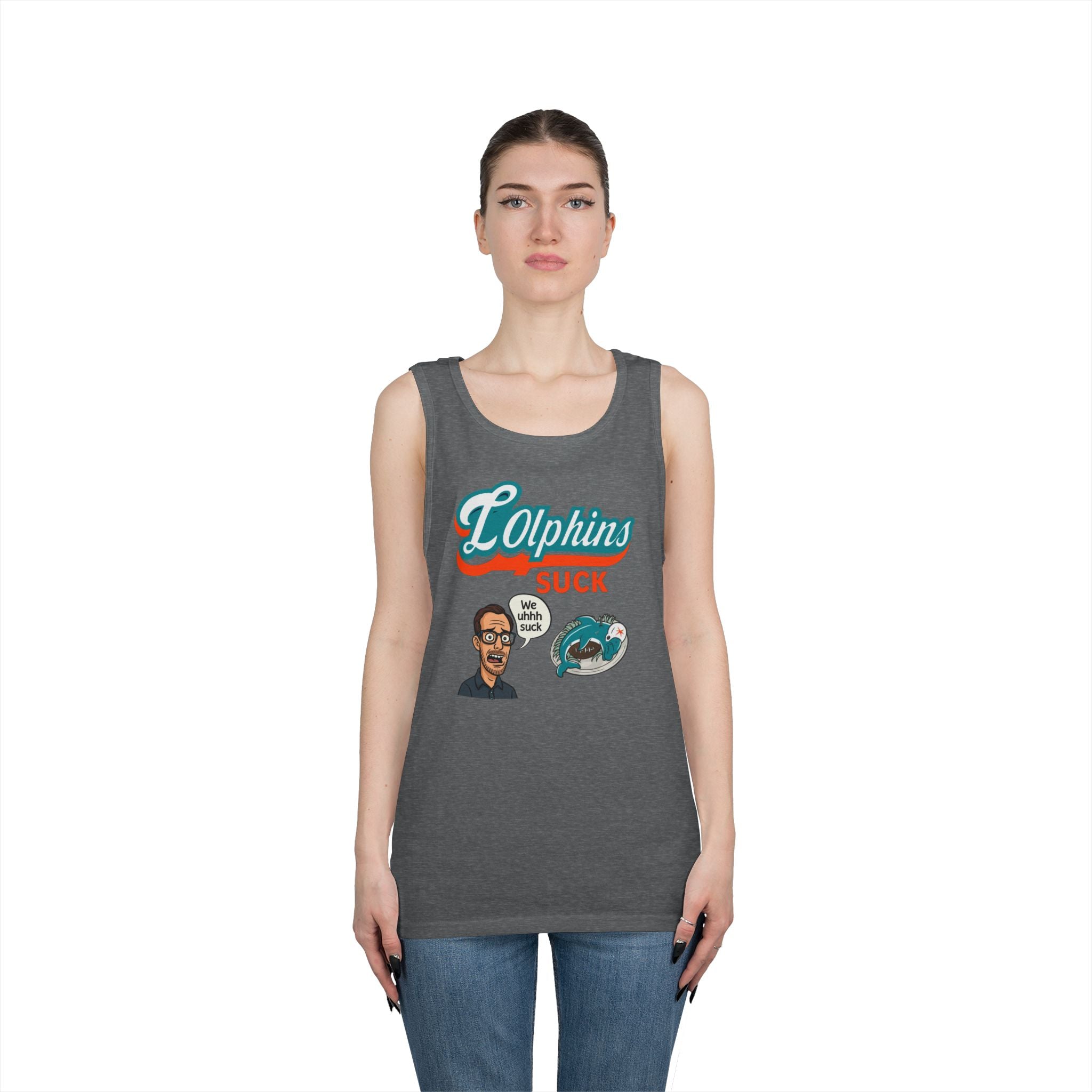 LOLphins Suck! - Funny Patriots Fan Parody Shirt - Dolphins Diss Tee